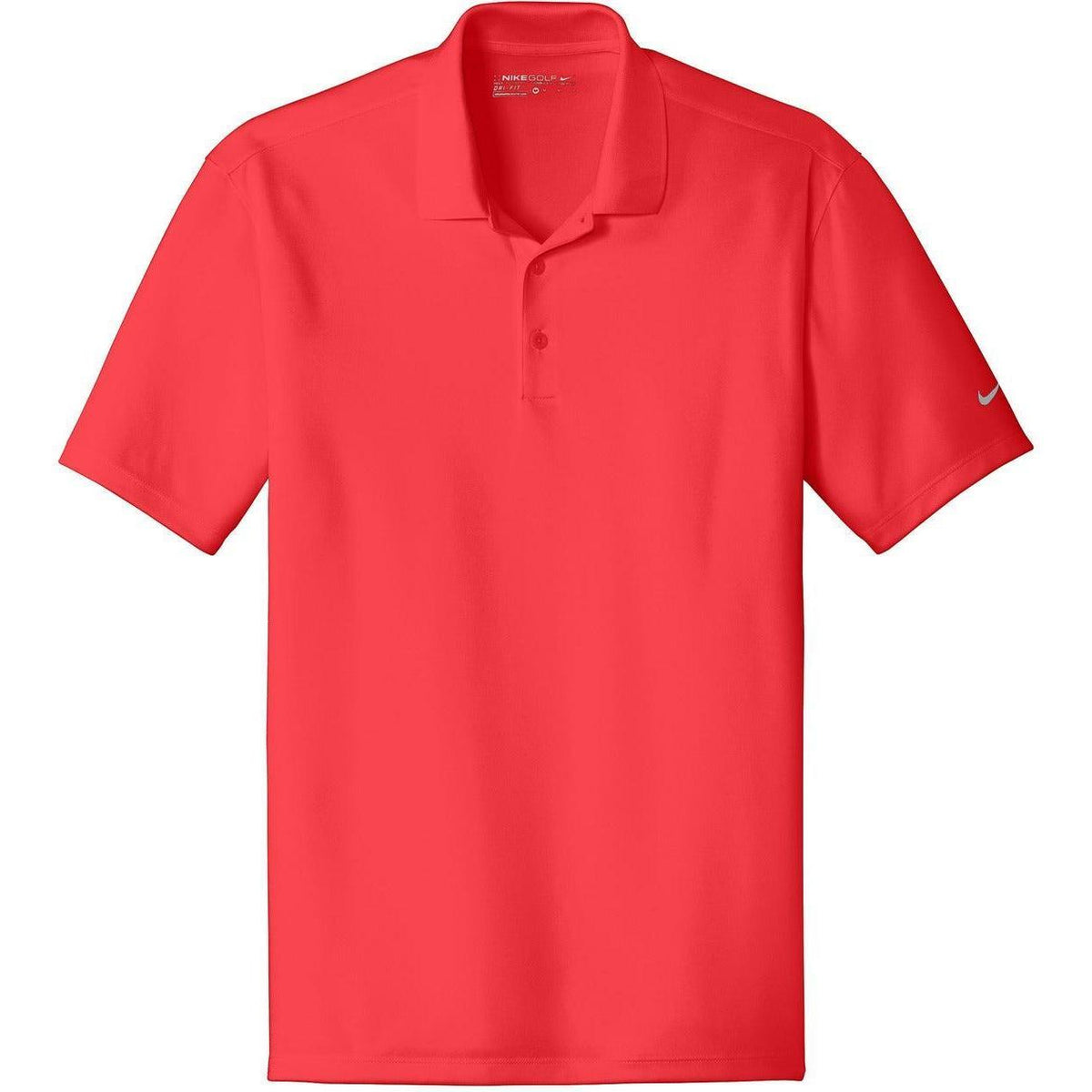 no-logo NIKE Dri-FIT Classic Fit Players Polo with Flat Knit Collar