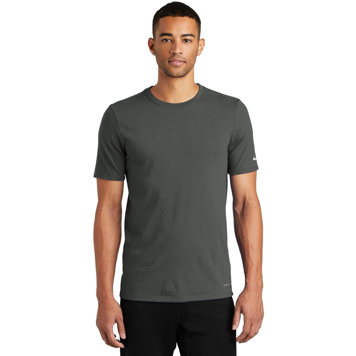 no-logo NIKE Dri-FIT Cotton/Poly Tee-Polos-Nike-Thread Logic