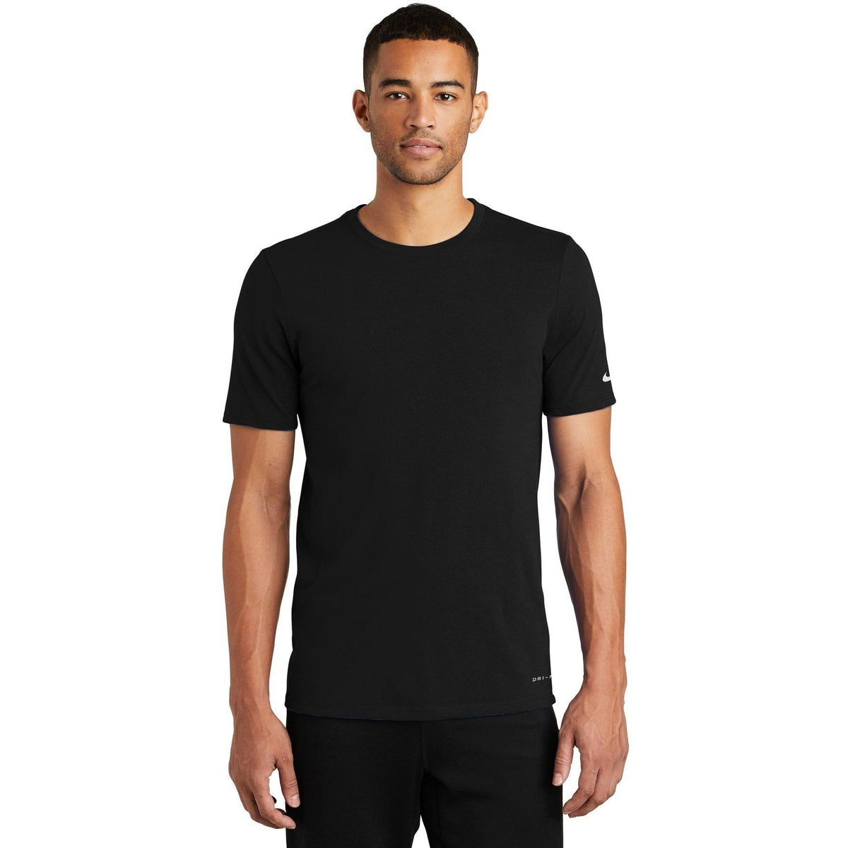 no-logo NIKE Dri-FIT Cotton/Poly Tee-Polos-Nike-Thread Logic