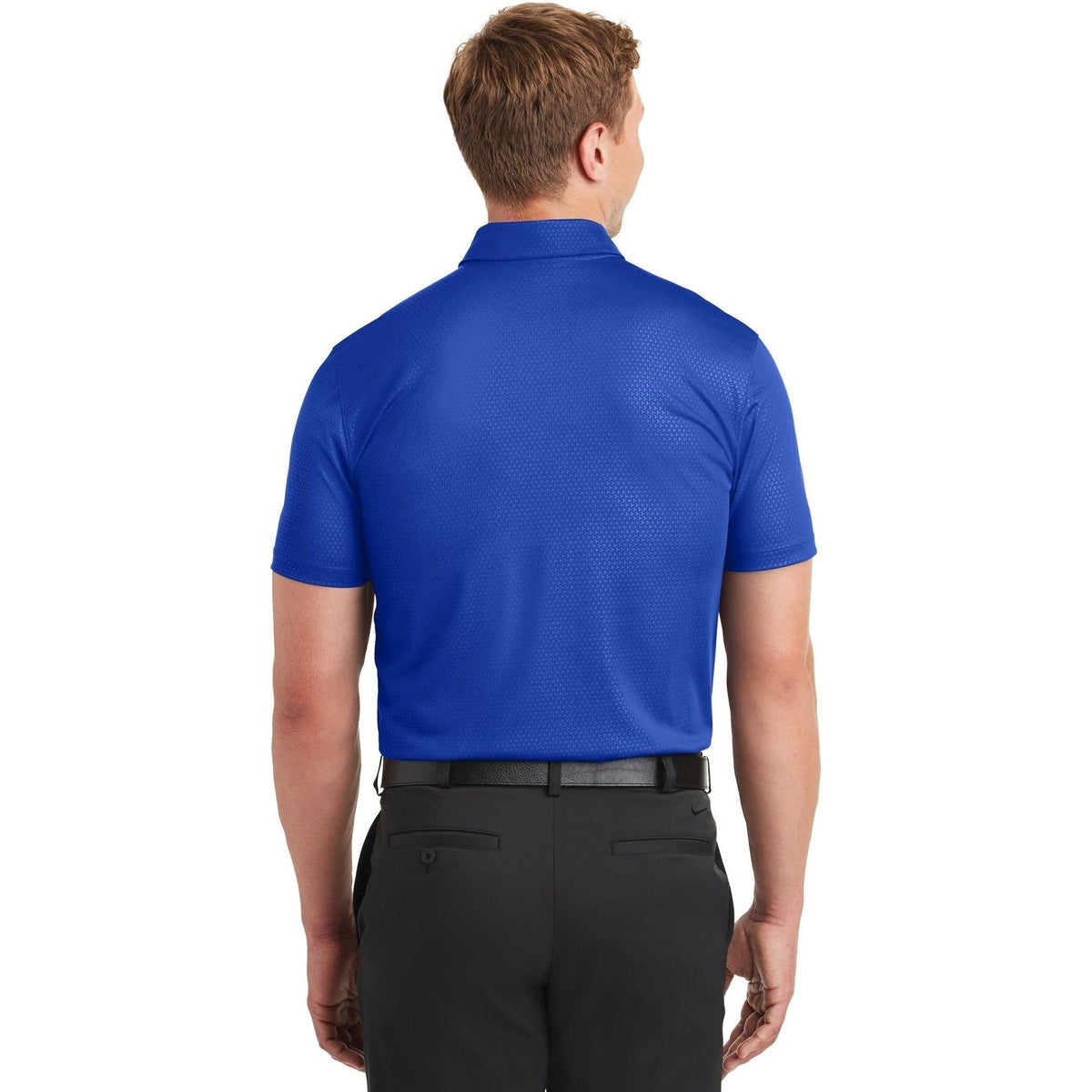no-logo NIKE Dri-FIT Embossed Tri-Blade Polo-Regular-Nike-Thread Logic