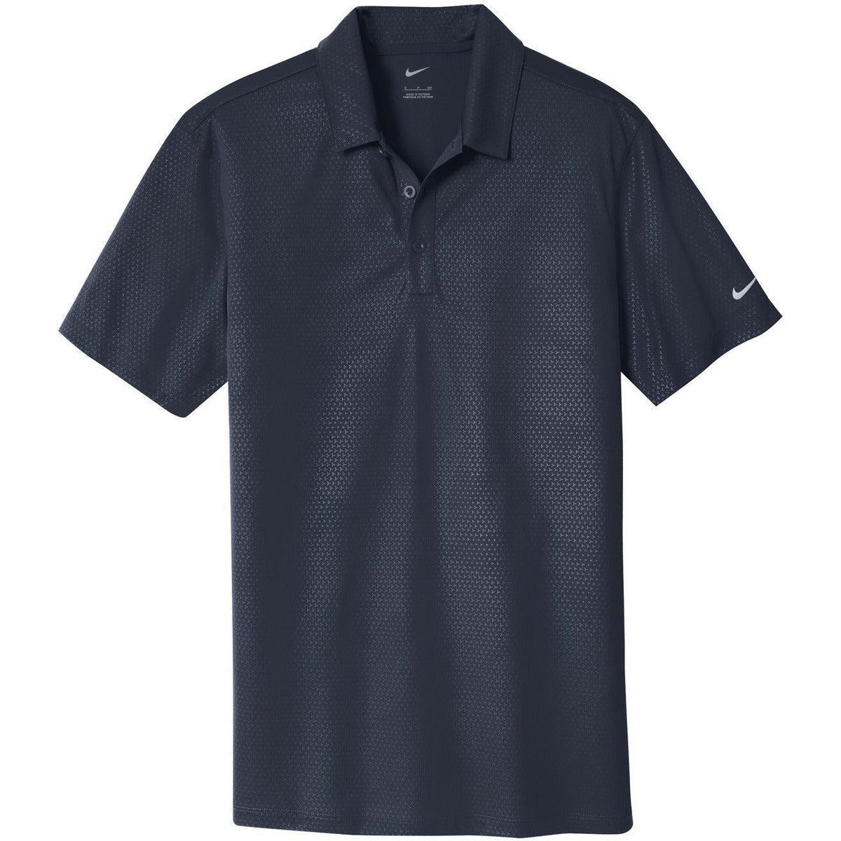 no-logo NIKE Dri-FIT Embossed Tri-Blade Polo-Regular-Nike-Marine-XS-Thread Logic