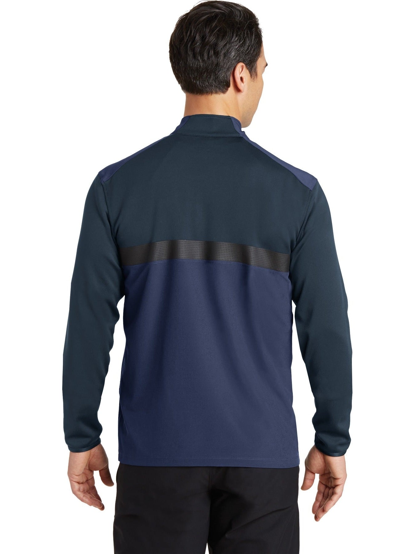 no-logo NIKE Dri-FIT Fabric Mix 1/2-Zip Cover-Up-Active-NIKE-Thread Logic