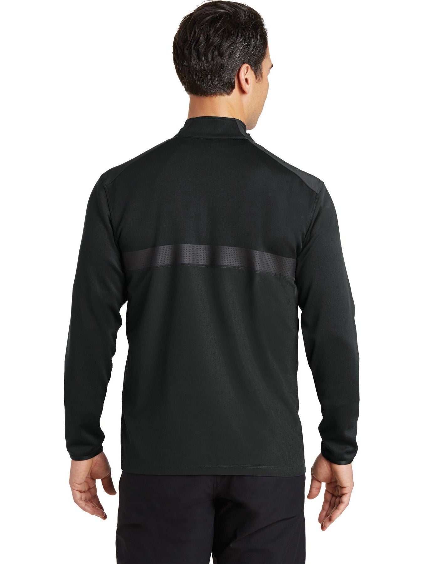 no-logo NIKE Dri-FIT Fabric Mix 1/2-Zip Cover-Up-Active-NIKE-Thread Logic
