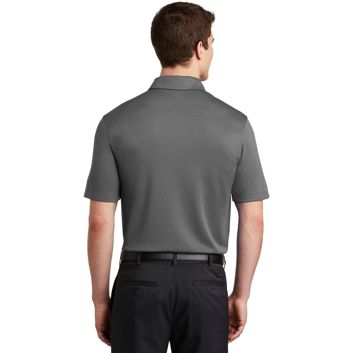 no-logo NIKE Dri-FIT Hex Textured Polo-Regular-Nike-Thread Logic