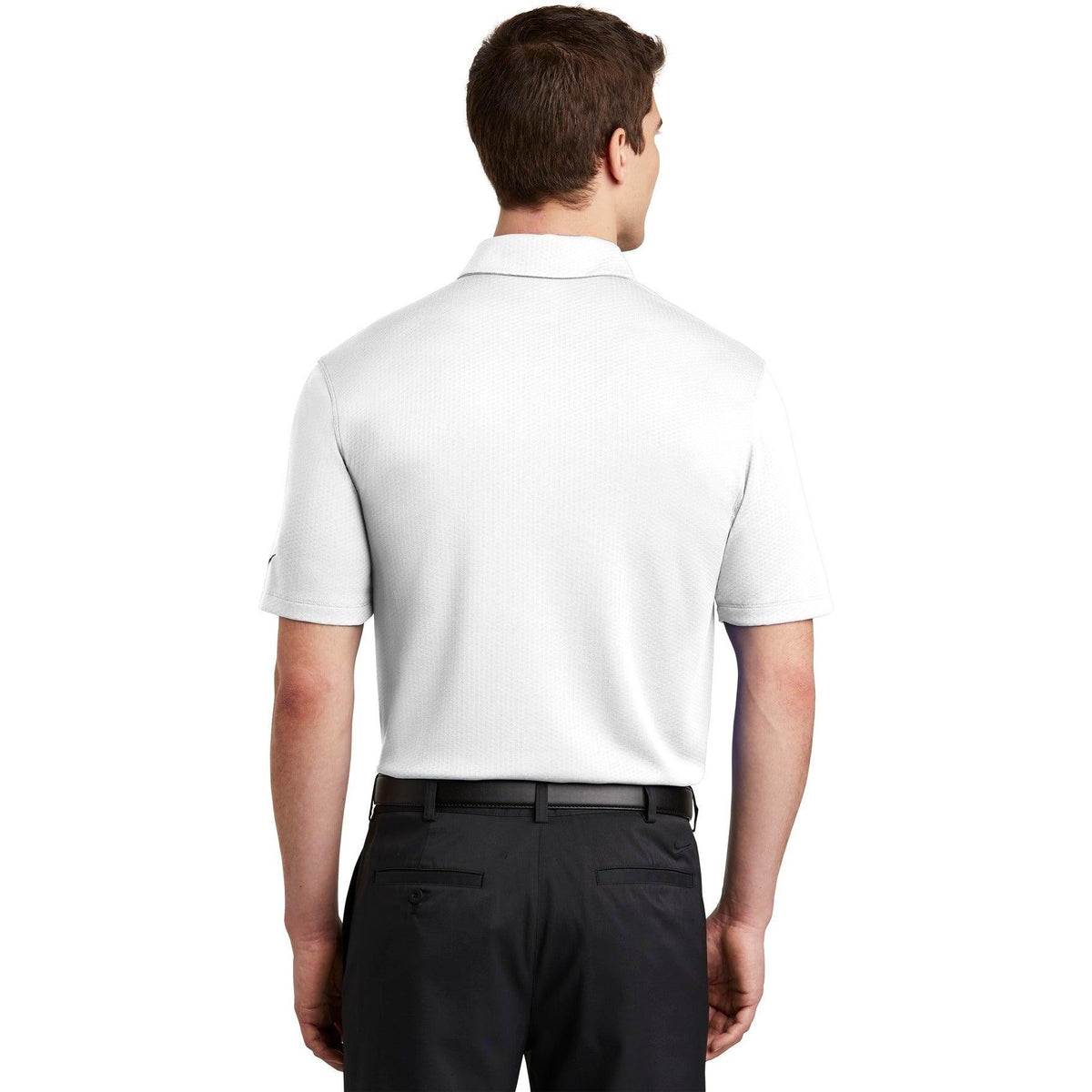 no-logo NIKE Dri-FIT Hex Textured Polo-Regular-Nike-Thread Logic