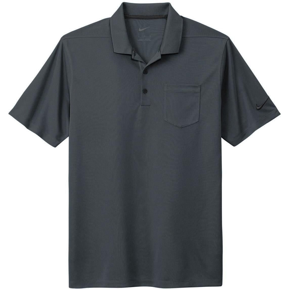no-logo NIKE Dri-FIT Micro Pique 2.0 Pocket Polo