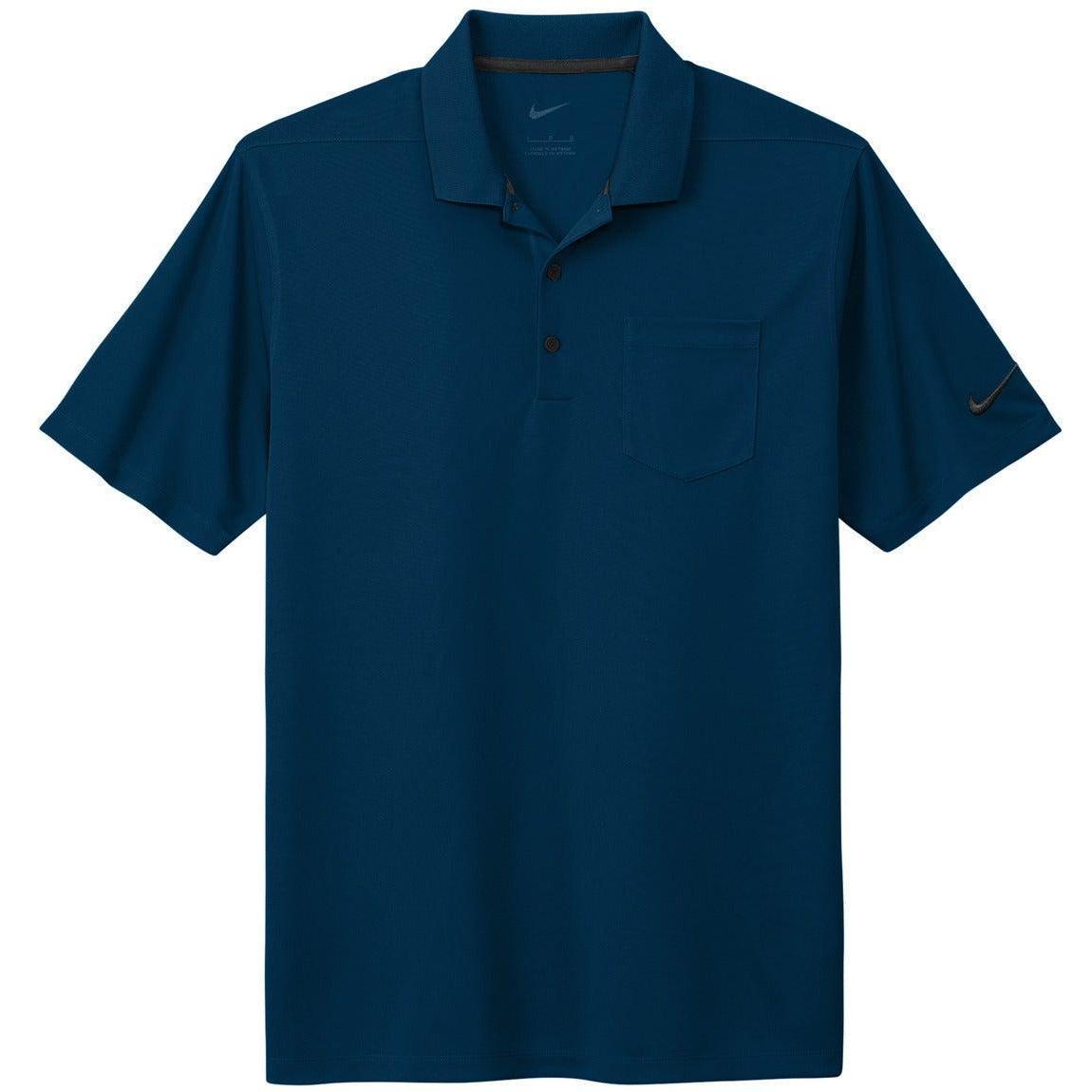 no-logo NIKE Dri-FIT Micro Pique 2.0 Pocket Polo