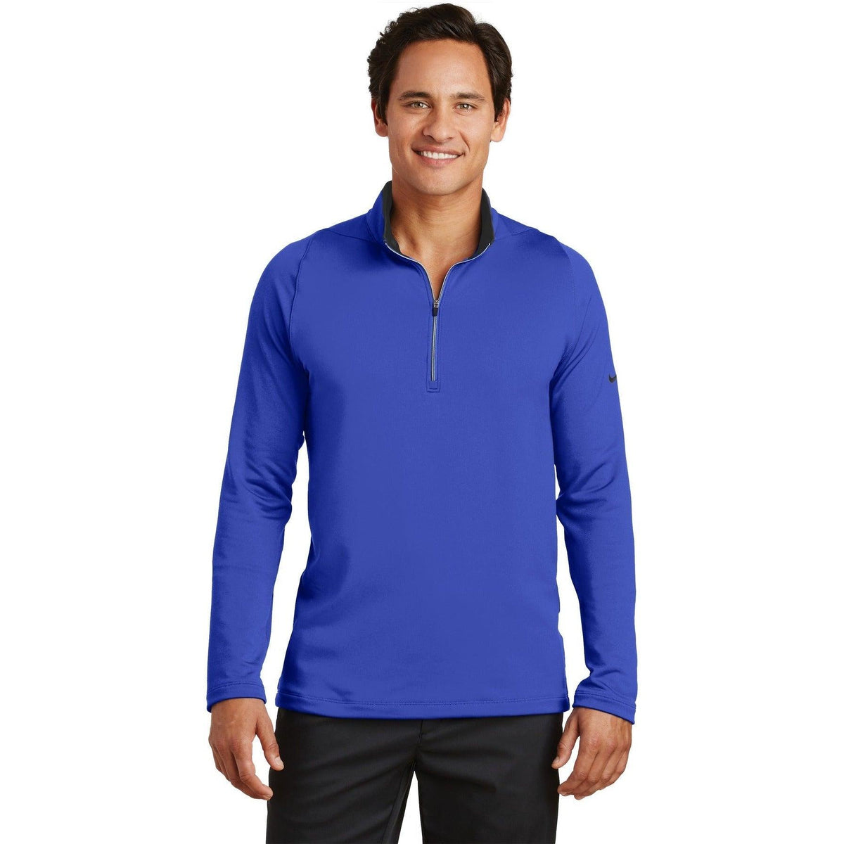 no-logo NIKE Dri-FIT Stretch 1/2-Zip Cover-Up-Regular-NIKE-Thread Logic