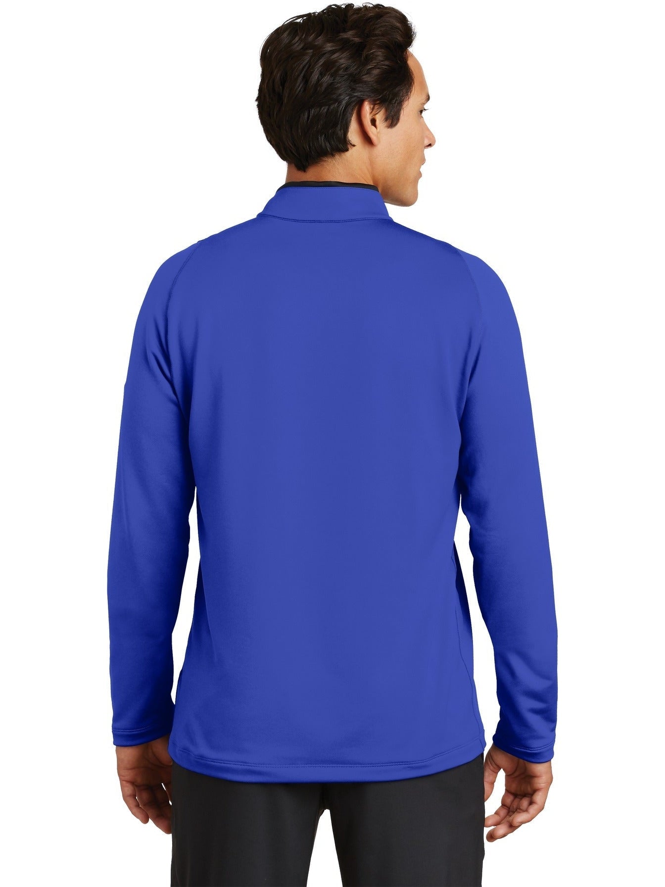 no-logo NIKE Dri-FIT Stretch 1/2-Zip Cover-Up-Regular-NIKE-Thread Logic