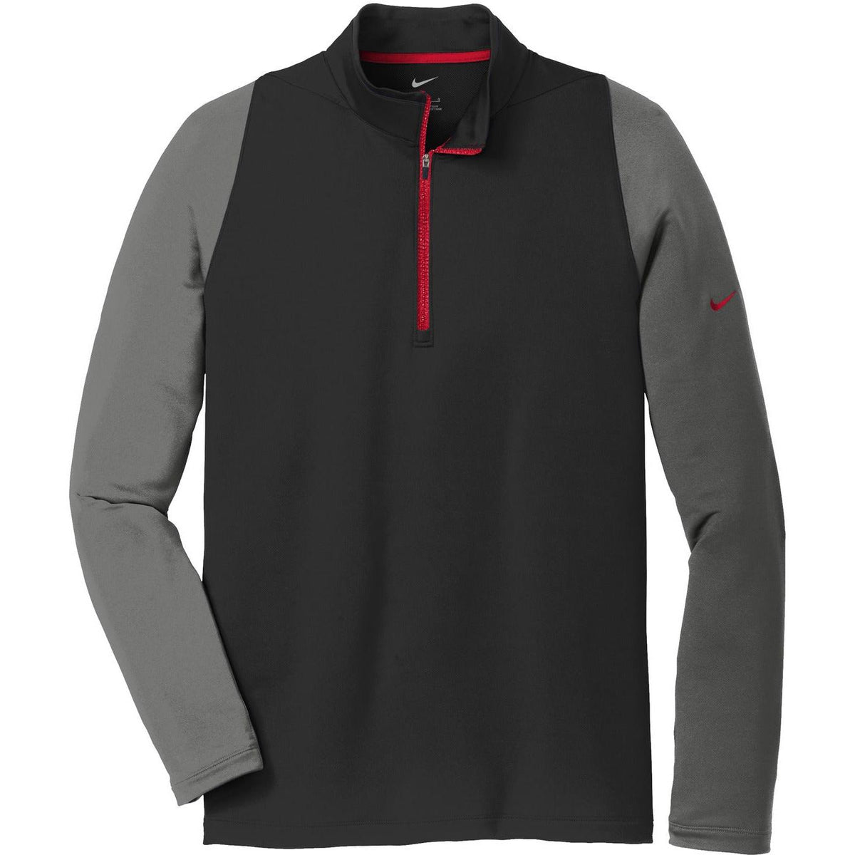 no-logo NIKE Dri-FIT Stretch 1/2-Zip Cover-Up