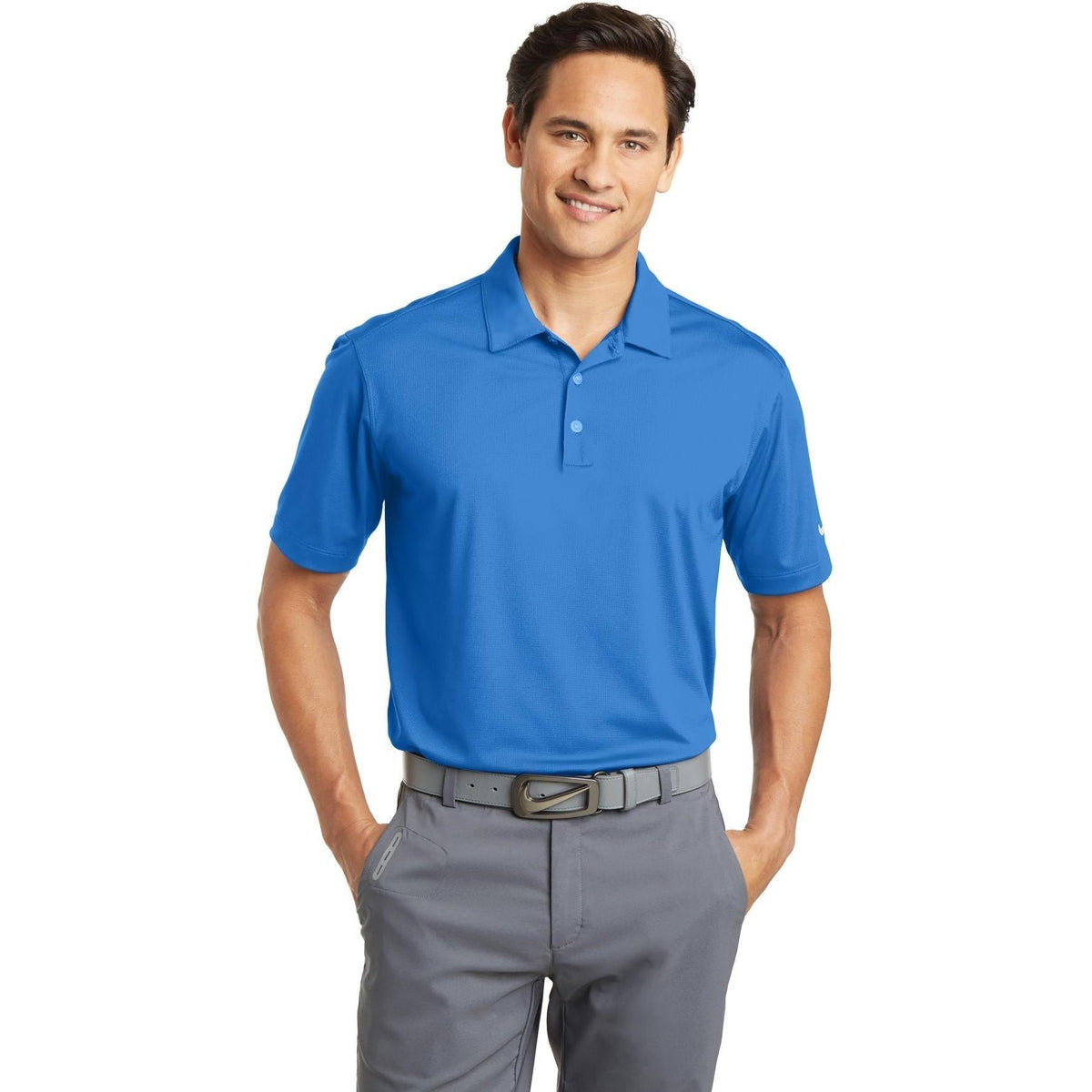 no-logo NIKE Dri-FIT Vertical Mesh Polo-Regular-Nike-Thread Logic