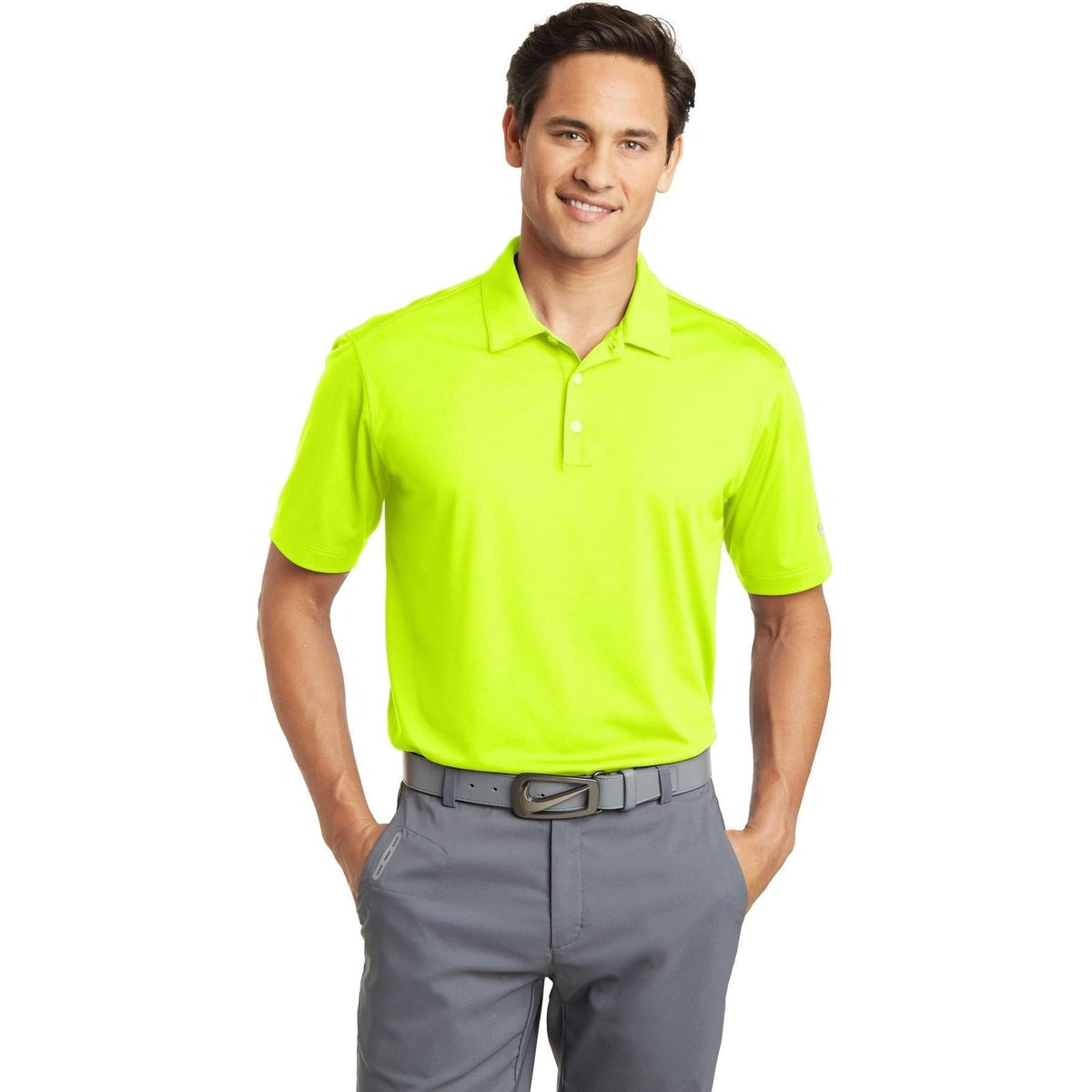 no-logo NIKE Dri-FIT Vertical Mesh Polo-Regular-Nike-Thread Logic