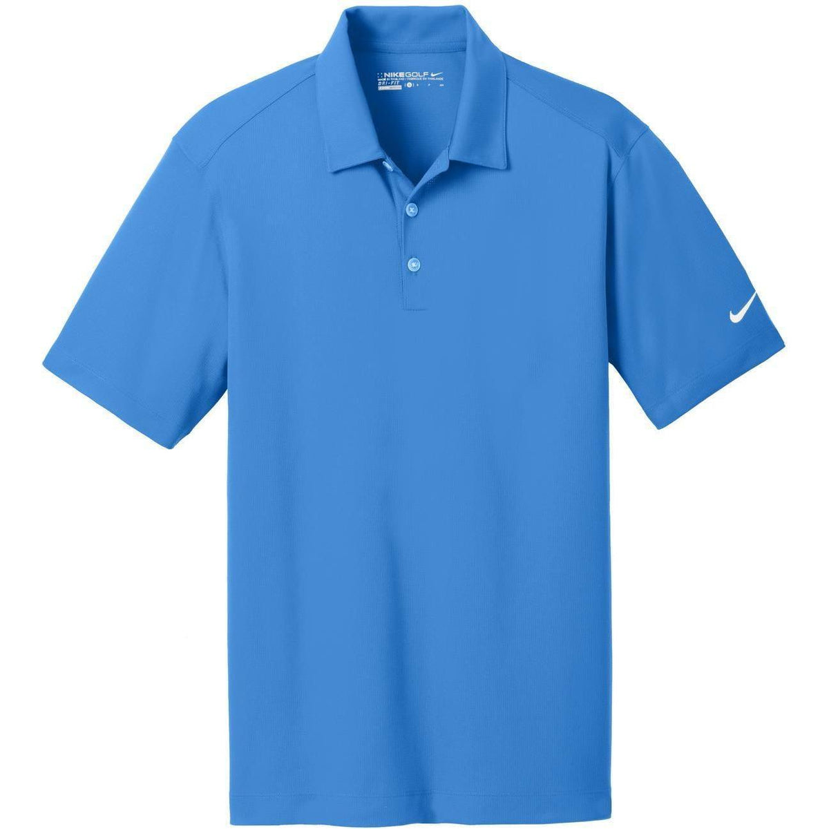 no-logo NIKE Dri-FIT Vertical Mesh Polo-Regular-Nike-Brisk Blue-S-Thread Logic