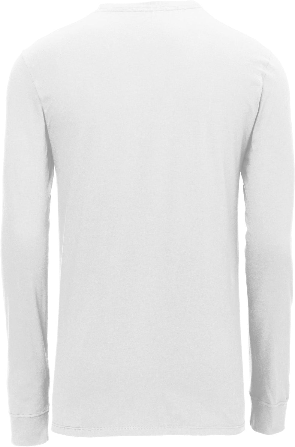 no-logo NIKE Dri-Fit Cotton/Poly Long Sleeve Tee-Regular-NIKE-Thread Logic