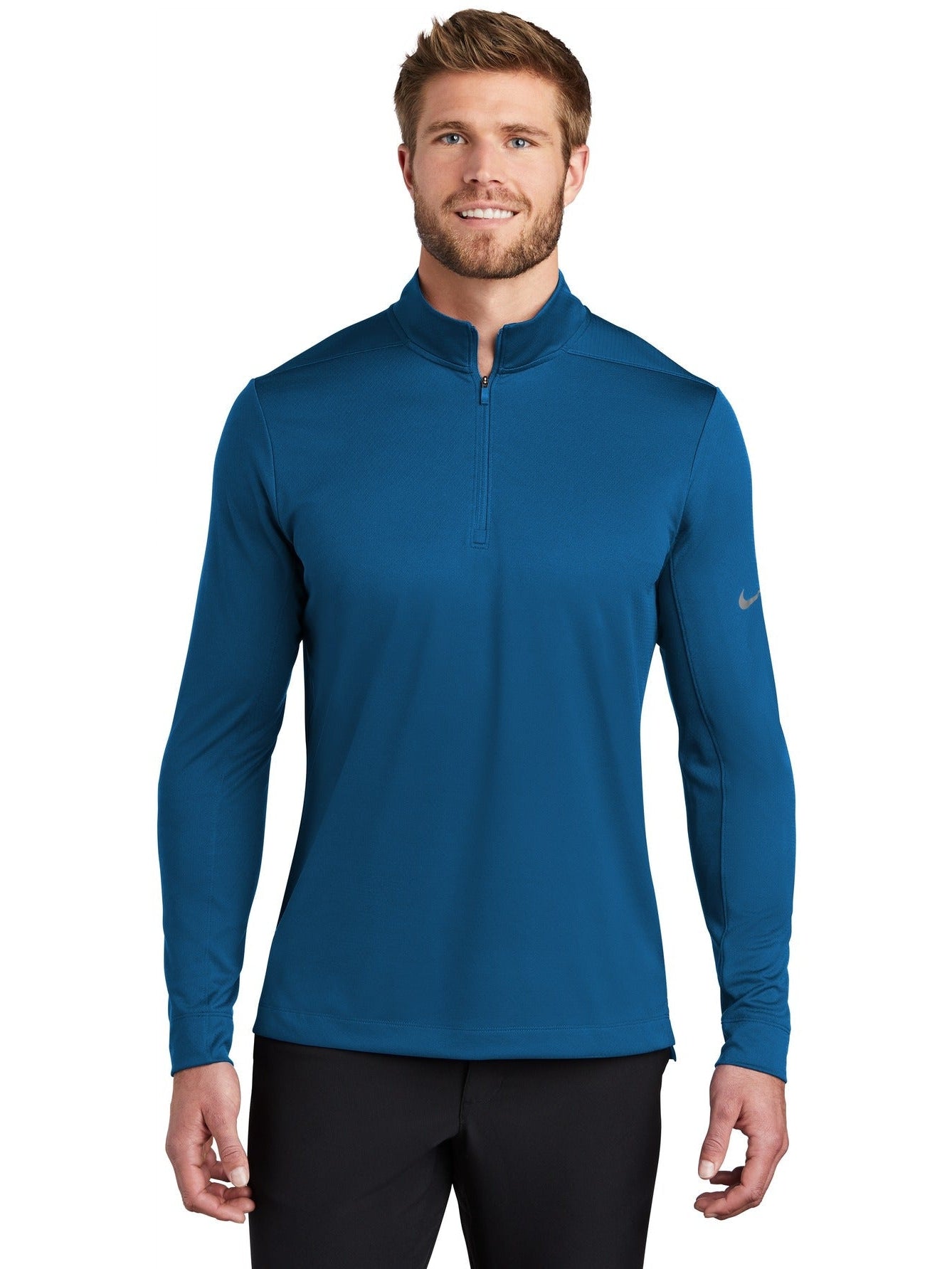 no-logo NIKE Dry 1/2-Zip Cover-Up-Regular-NIKE-Thread Logic