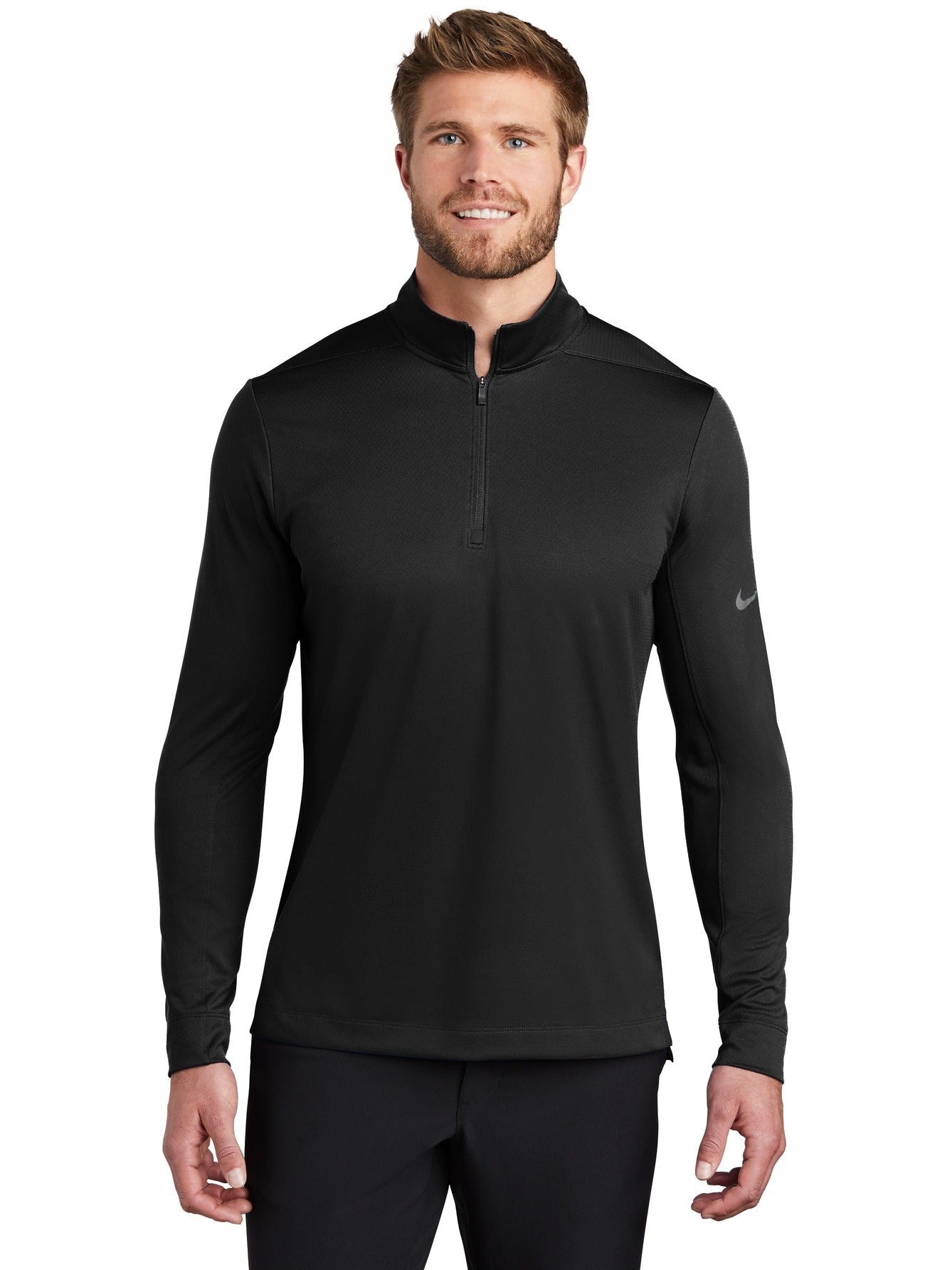 no-logo NIKE Dry 1/2-Zip Cover-Up-Regular-NIKE-Thread Logic