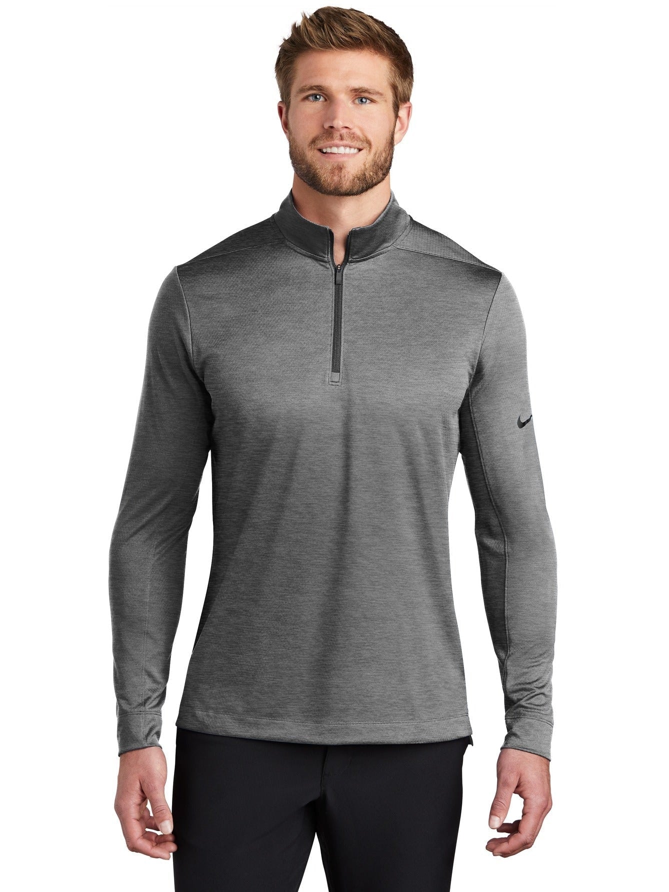 no-logo NIKE Dry 1/2-Zip Cover-Up-Regular-NIKE-Thread Logic
