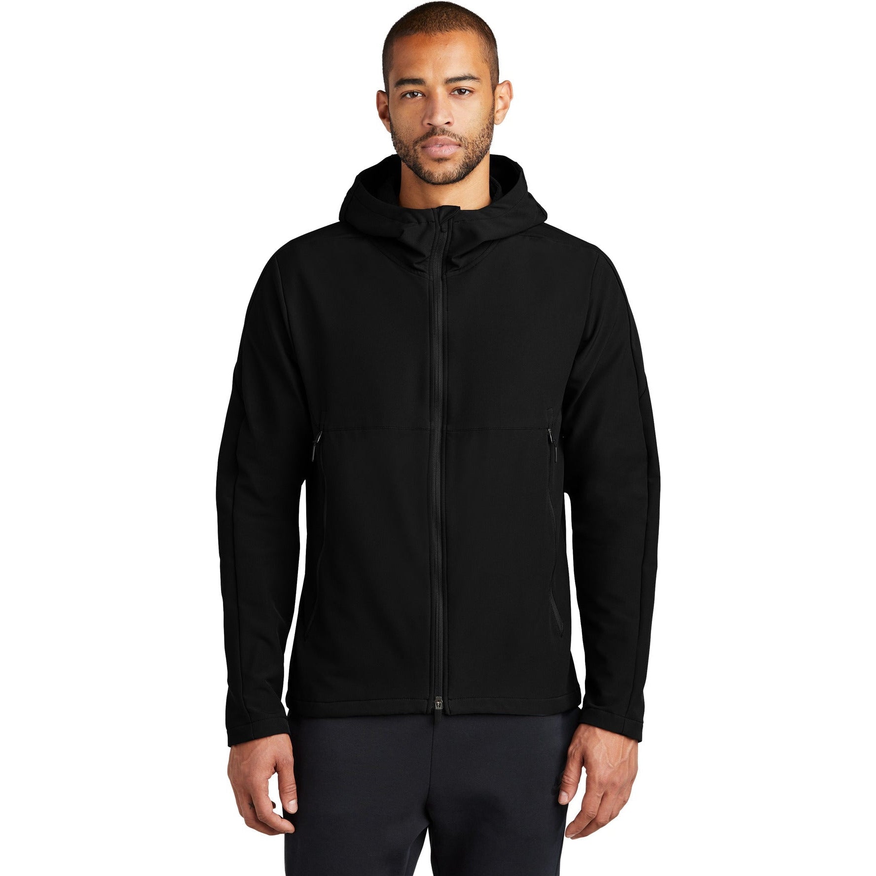 no-logo NIKE Hooded Soft Shell Jacket-Apparel-NIKE-Thread Logic