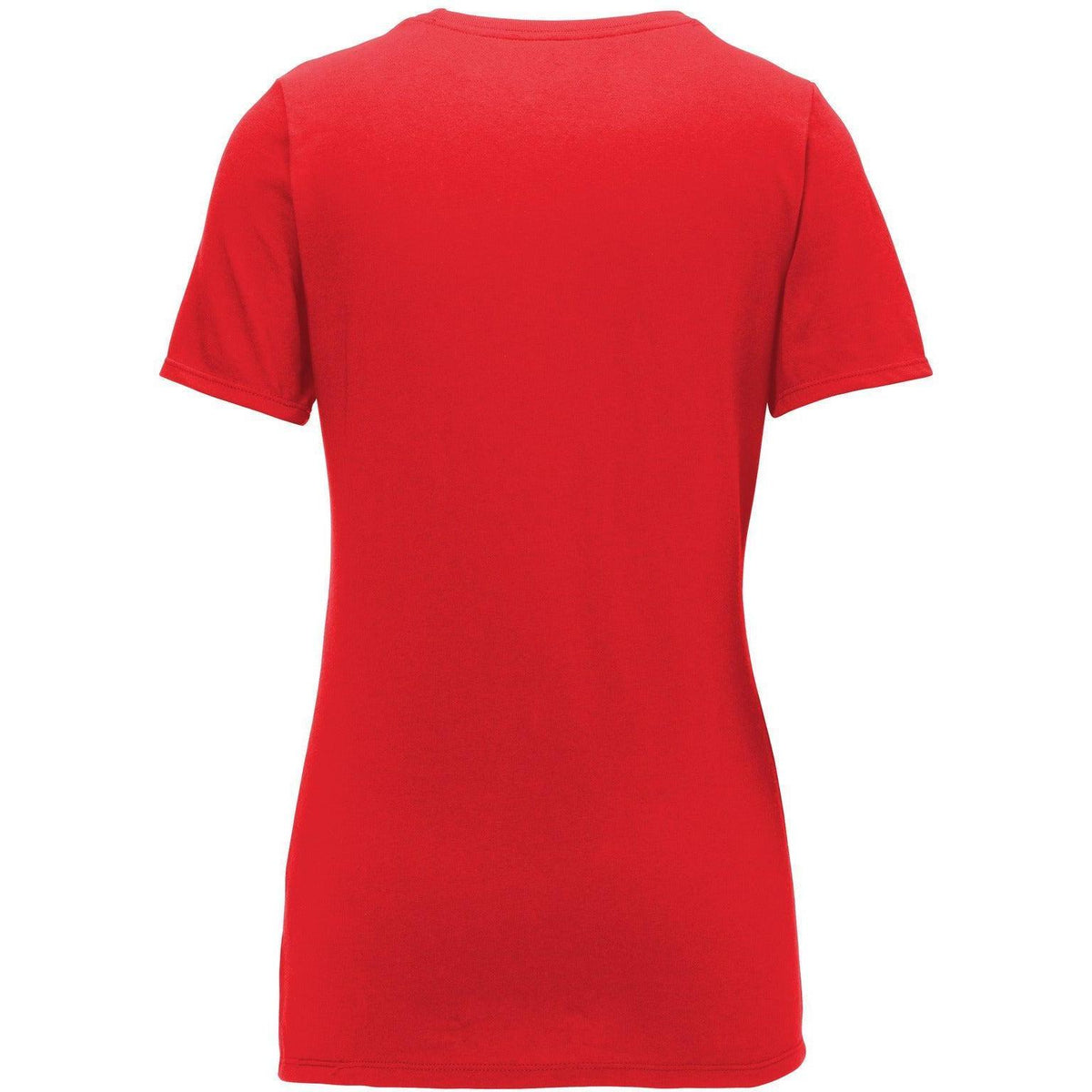 no-logo NIKE Women's Dri-FIT Cotton/Poly Scoop Neck Tee-Polos-Nike-Thread Logic