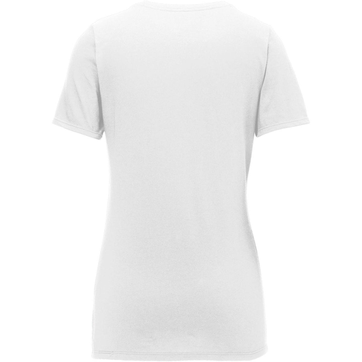 no-logo NIKE Women's Dri-FIT Cotton/Poly Scoop Neck Tee-Polos-Nike-Thread Logic