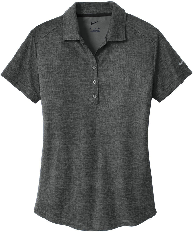 NIKE Ladies Dri-FIT Crosshatch Polo