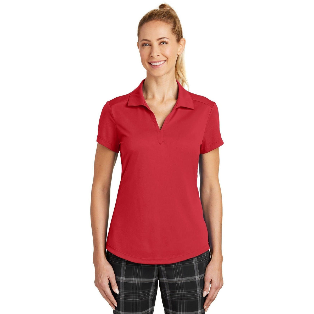 no-logo NIKE Women's Dri-FIT Legacy Polo-Regular-Nike-Thread Logic
