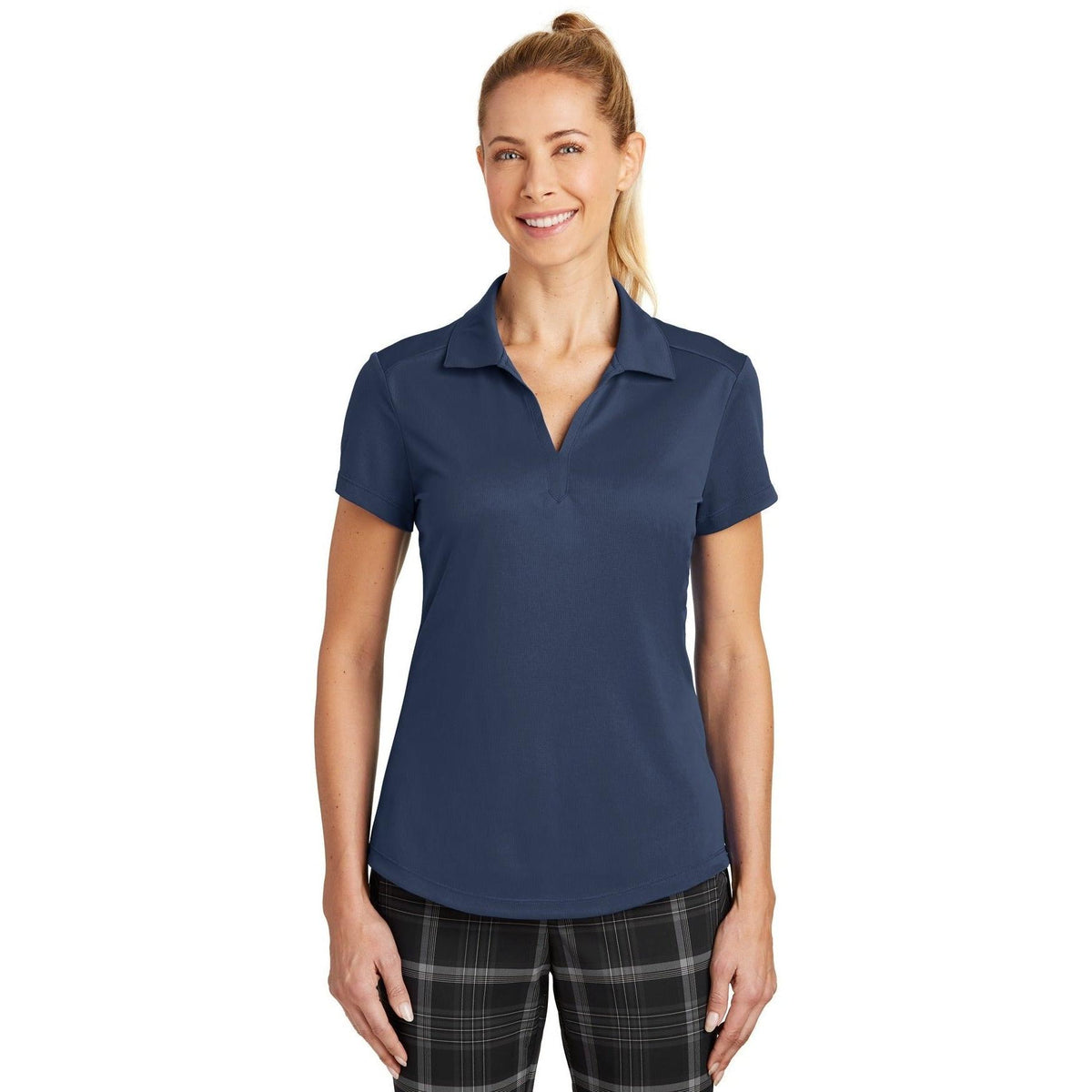 no-logo NIKE Women's Dri-FIT Legacy Polo-Regular-Nike-Thread Logic