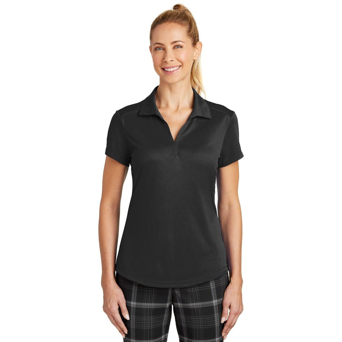 no-logo NIKE Women's Dri-FIT Legacy Polo-Regular-Nike-Thread Logic