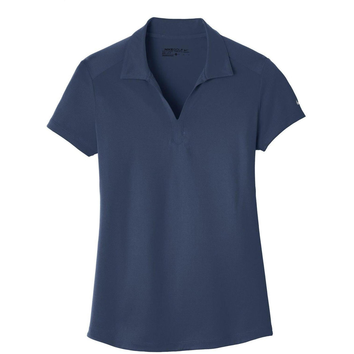 no-logo NIKE Women's Dri-FIT Legacy Polo-Regular-Nike-Midnight Navy-S-Thread Logic