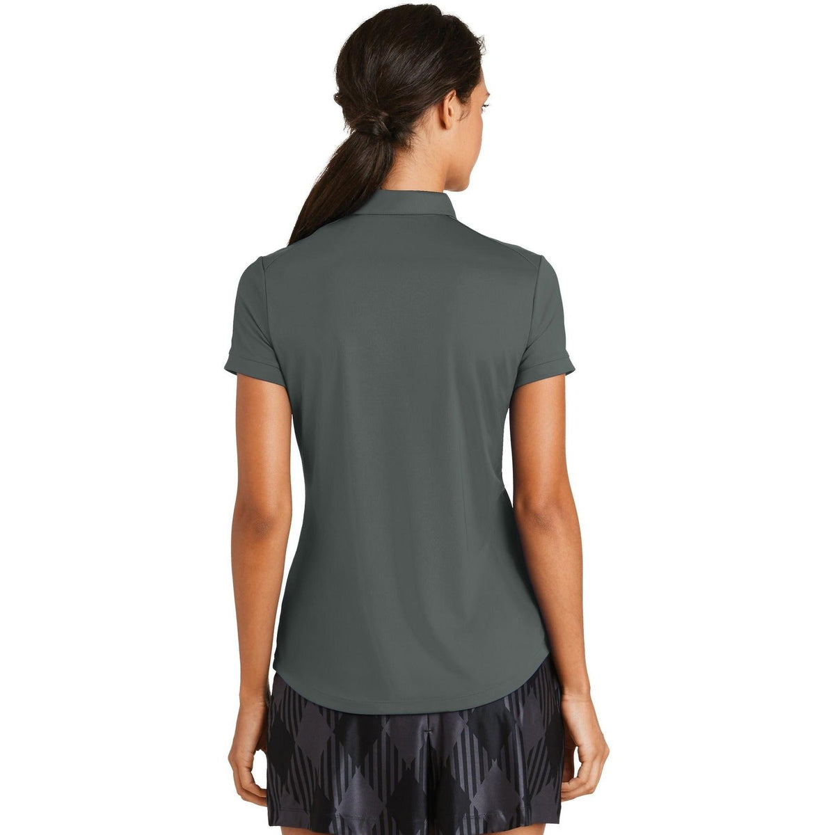 no-logo NIKE Ladies Dri-FIT Players Modern Fit Polo-Regular-NIKE-Thread Logic