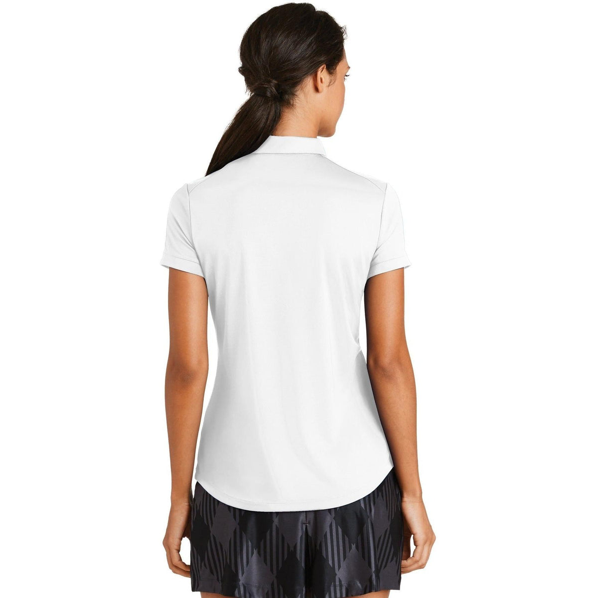 no-logo NIKE Ladies Dri-FIT Players Modern Fit Polo-Regular-NIKE-Thread Logic