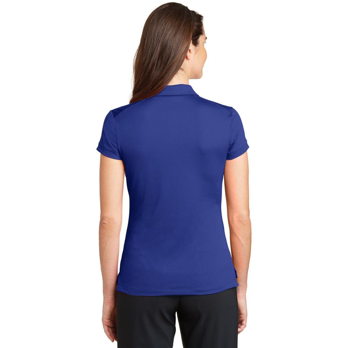 no-logo NIKE Women's Dri-FIT Solid Icon Pique Modern Fit Polo-Regular-Nike-Thread Logic