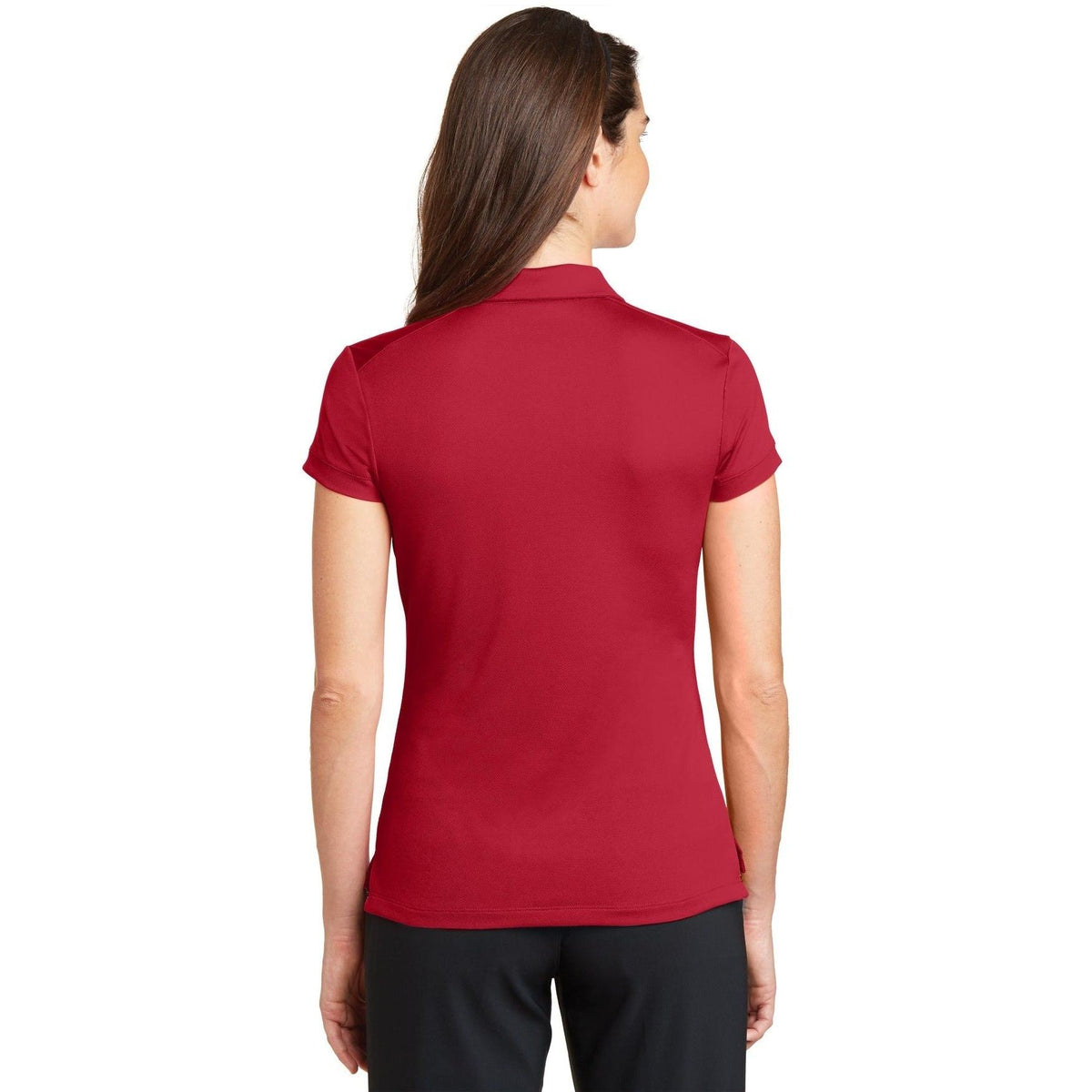 no-logo NIKE Women's Dri-FIT Solid Icon Pique Modern Fit Polo-Regular-Nike-Thread Logic