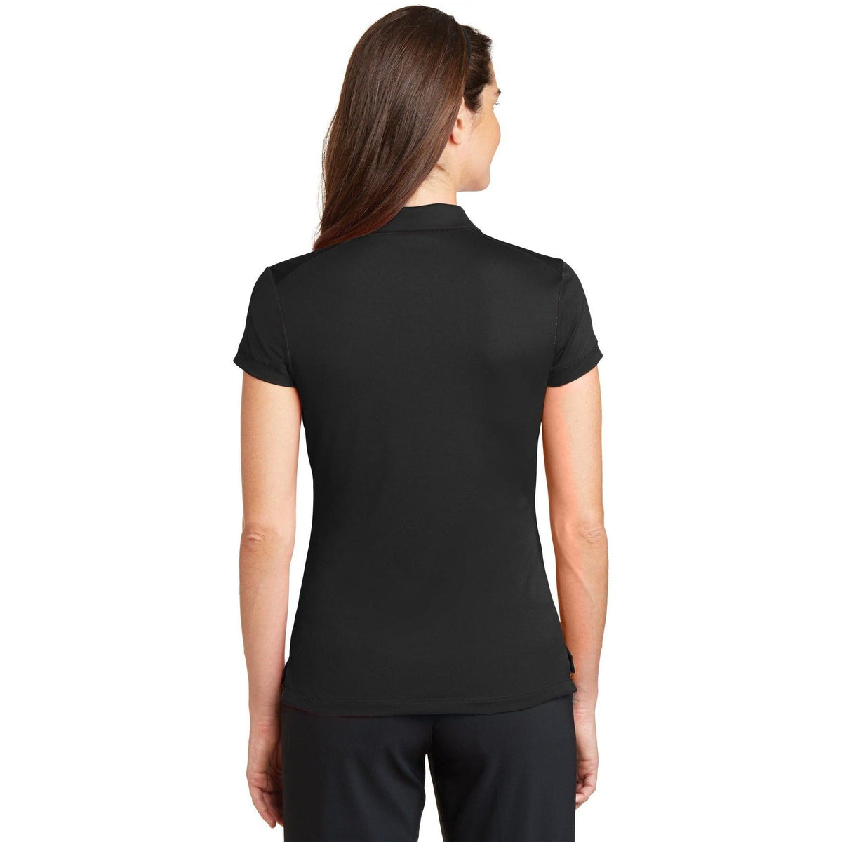 no-logo NIKE Women's Dri-FIT Solid Icon Pique Modern Fit Polo-Regular-Nike-Thread Logic