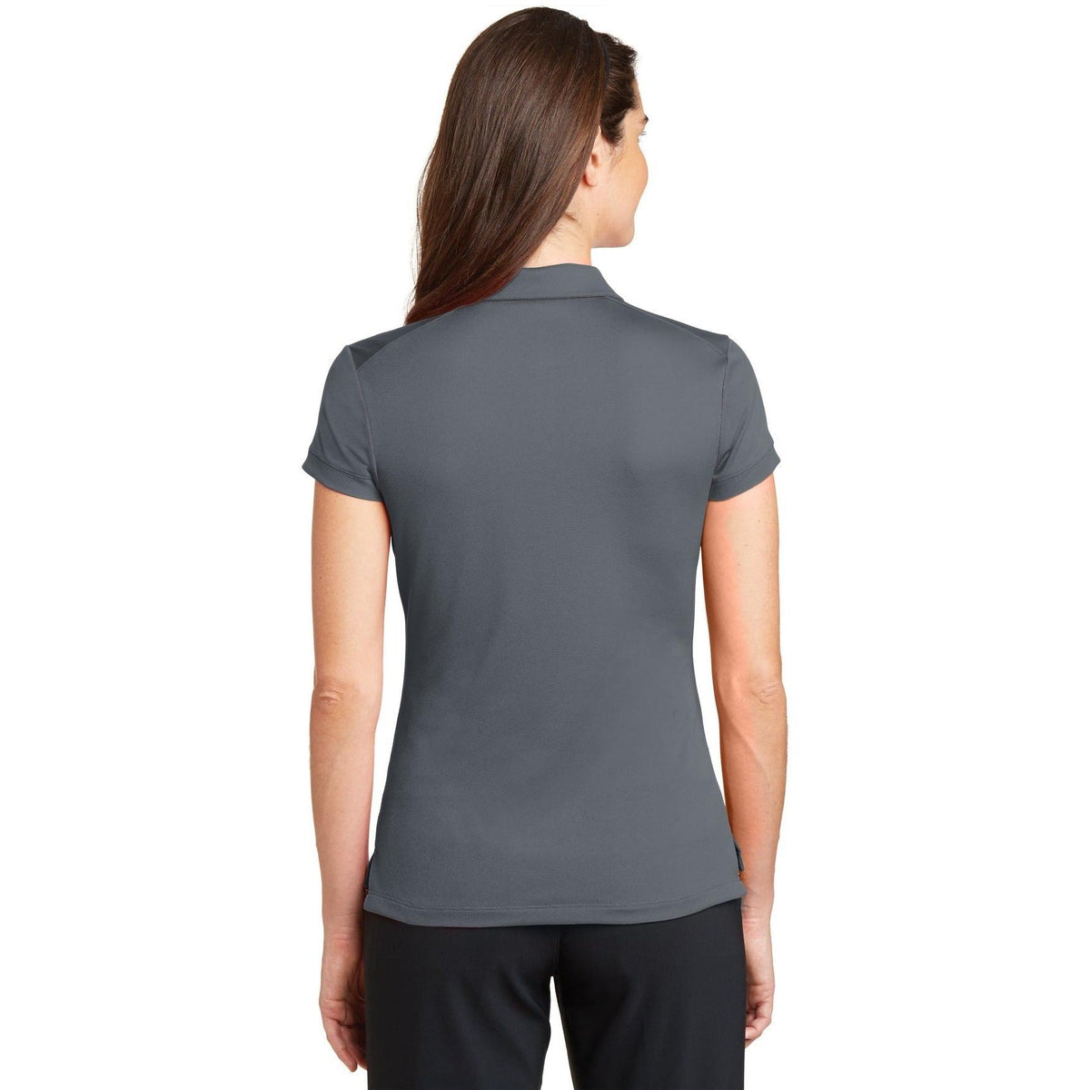 no-logo NIKE Women's Dri-FIT Solid Icon Pique Modern Fit Polo-Regular-Nike-Thread Logic