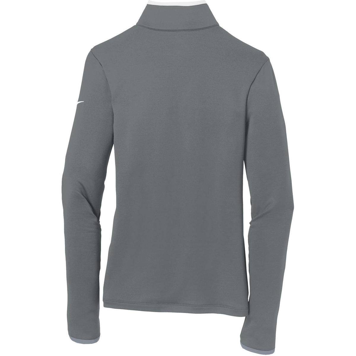 no-logo NIKE Ladies Dri-FIT Stretch 1/2-Zip Cover-Up-Regular-NIKE-Thread Logic