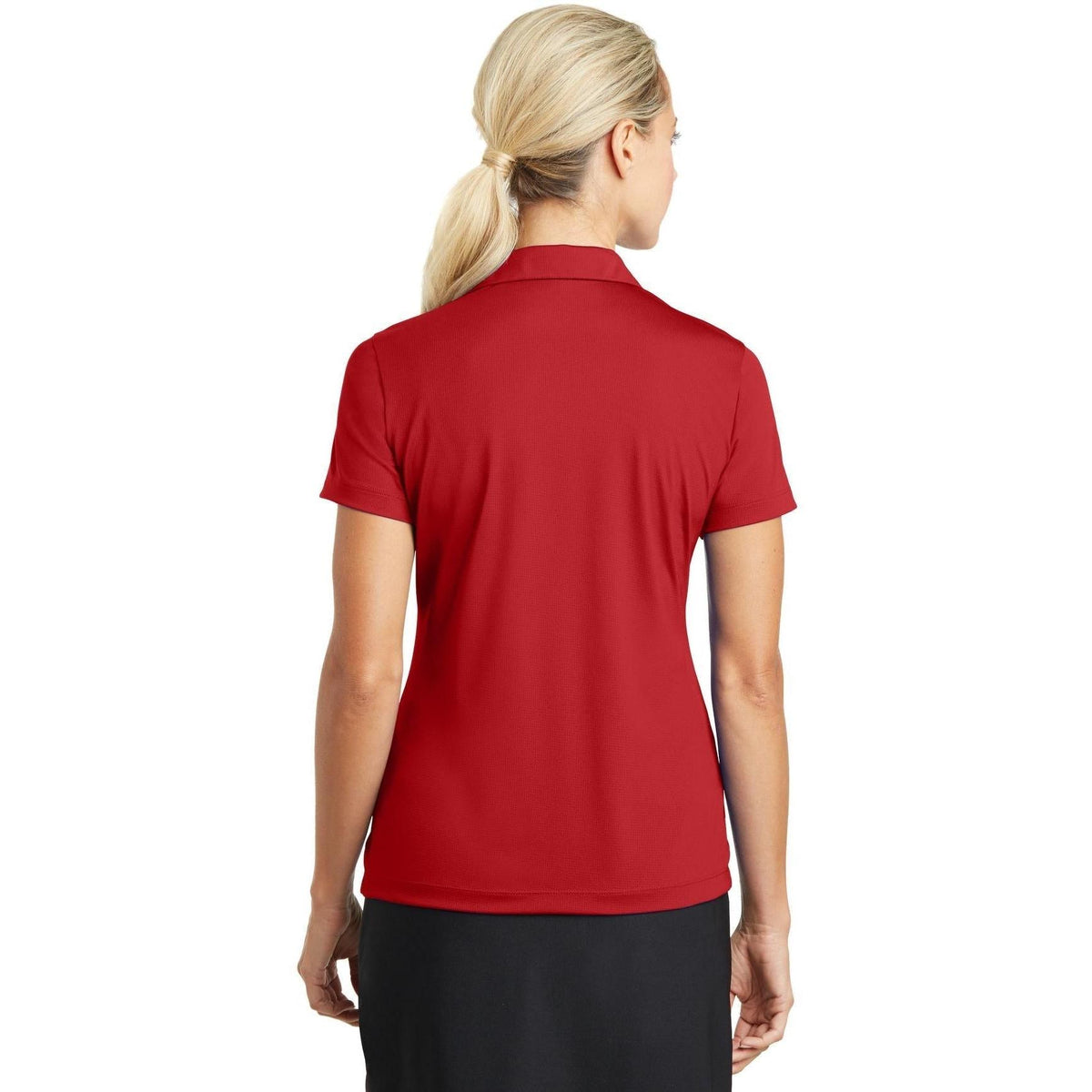 no-logo NIKE Women's Dri-FIT Vertical Mesh Polo-Regular-Nike-Thread Logic