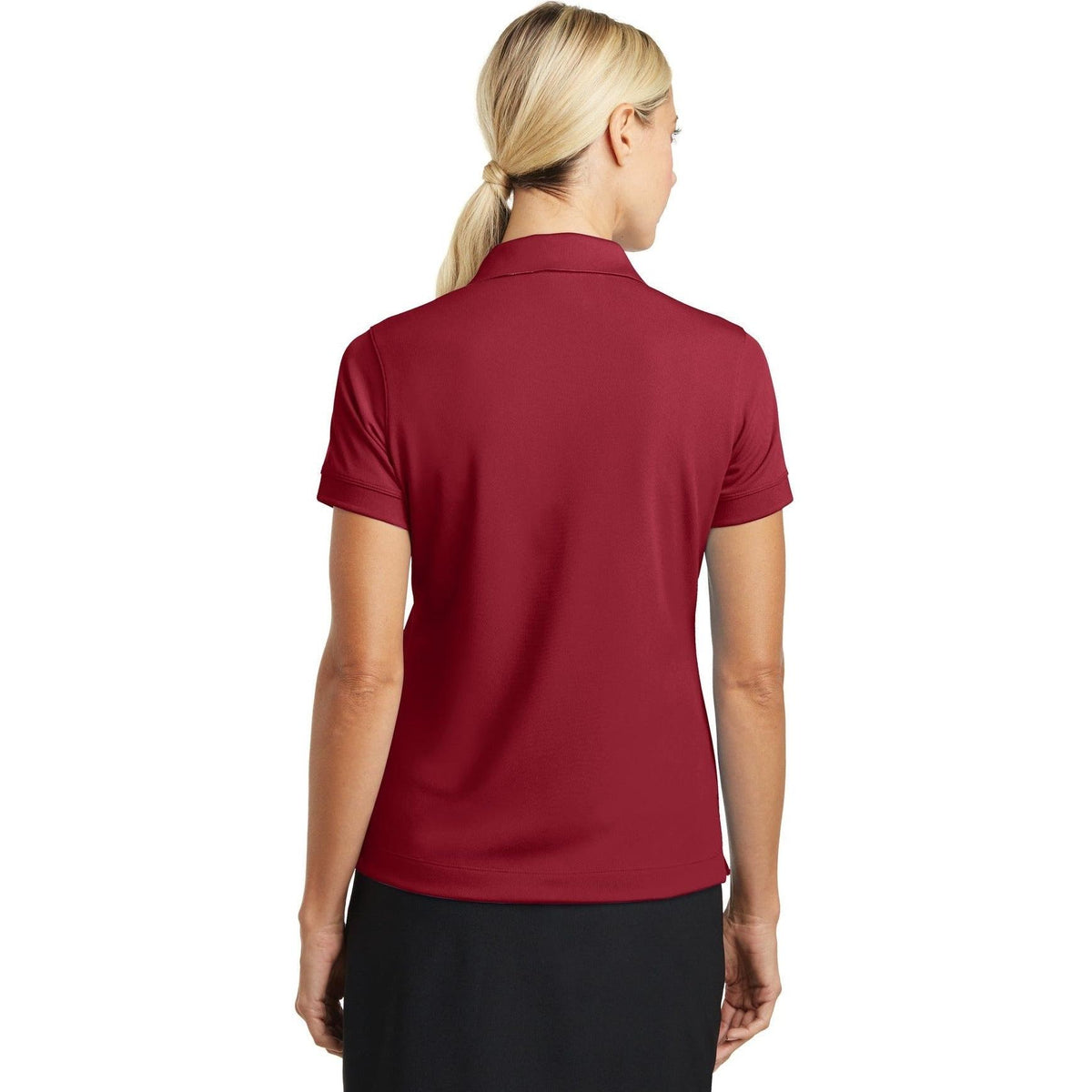 no-logo NIKE Ladies Dri-Fit Classic Polo-Regular-NIKE-Thread Logic