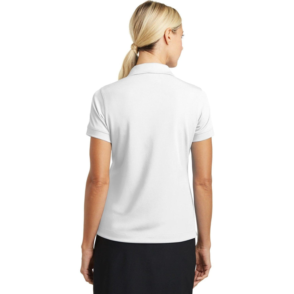 no-logo NIKE Ladies Dri-Fit Classic Polo-Regular-NIKE-Thread Logic