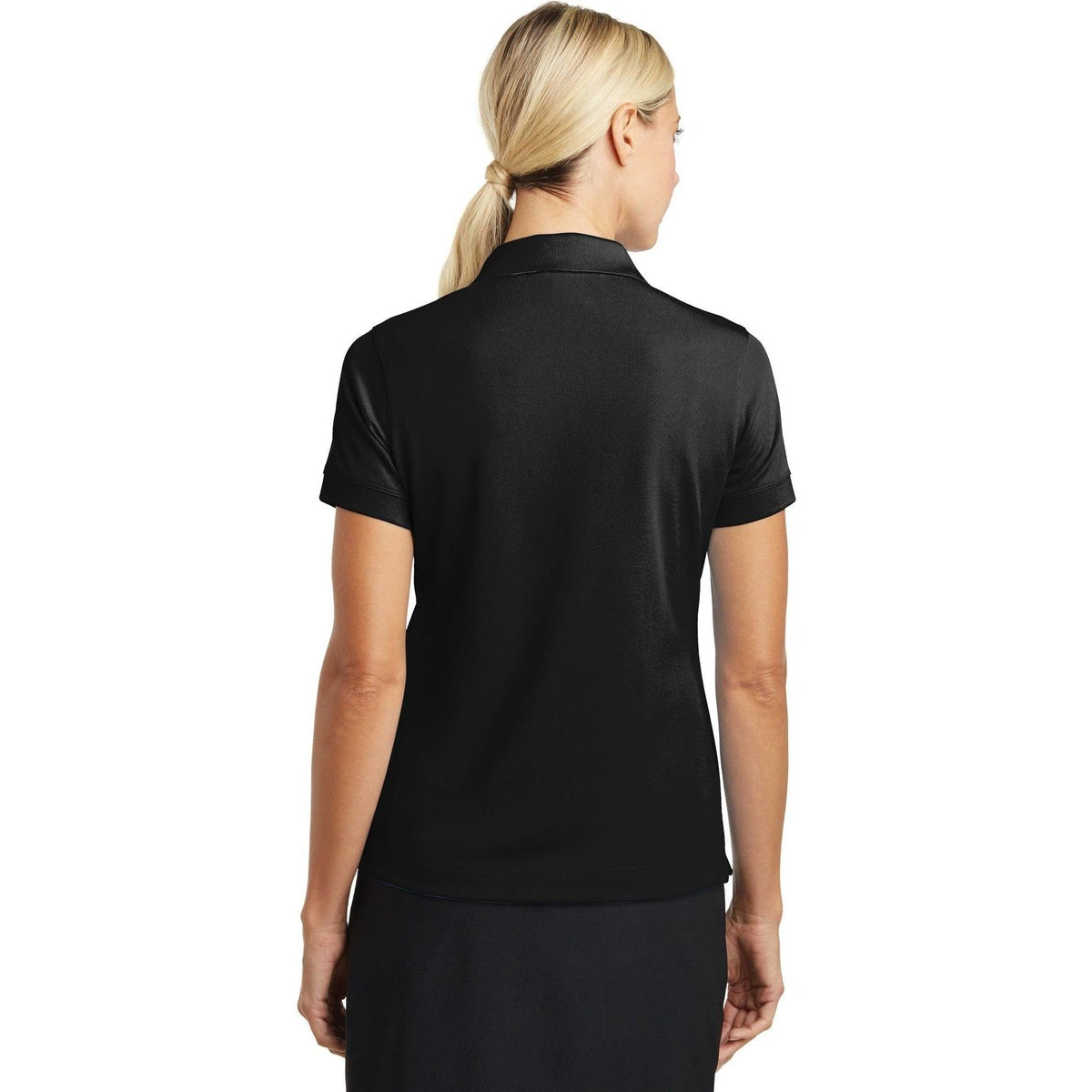 no-logo NIKE Ladies Dri-Fit Classic Polo-Regular-NIKE-Thread Logic