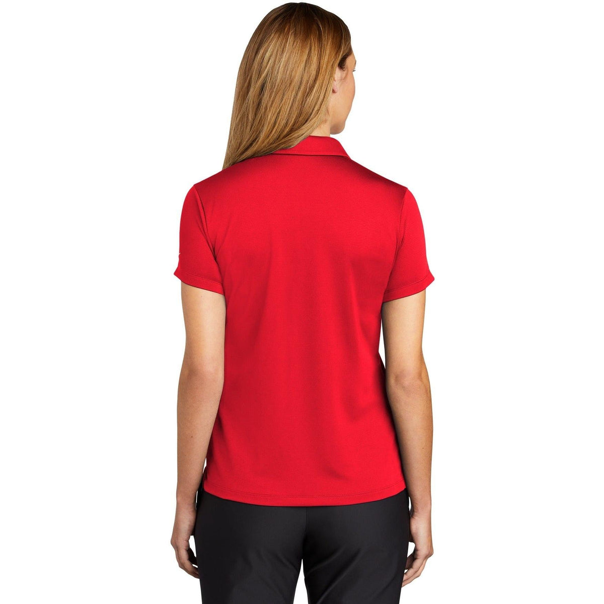 no-logo NIKE Women's Dry Essential Solid Polo-Regular-Nike-Thread Logic