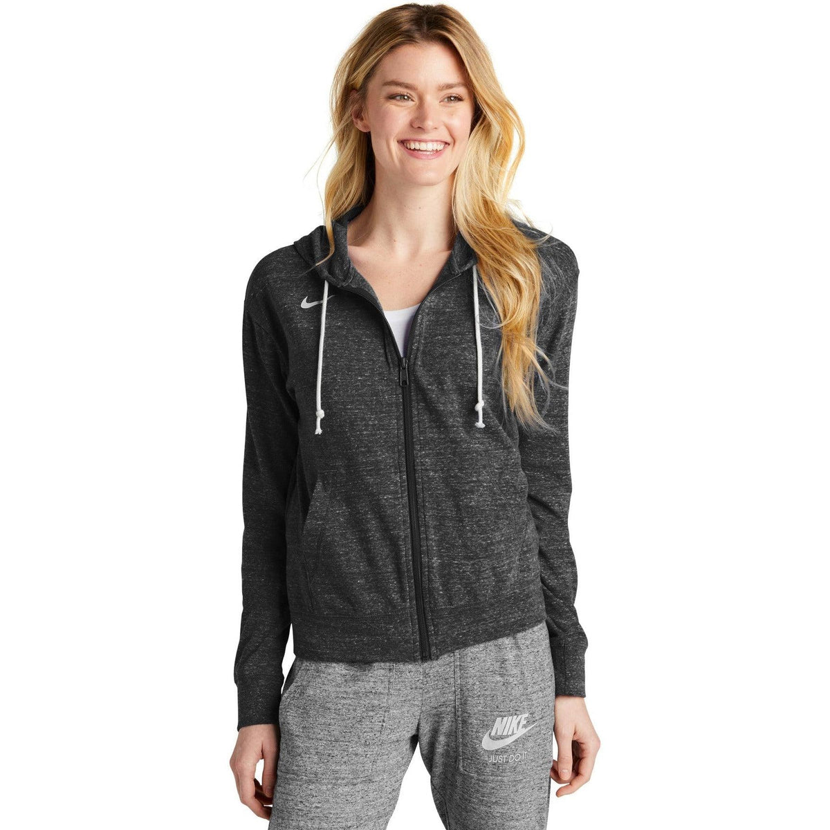 no-logo NIKE Ladies Gym Vintage Full-Zip Hoodie-Regular-NIKE-Thread Logic