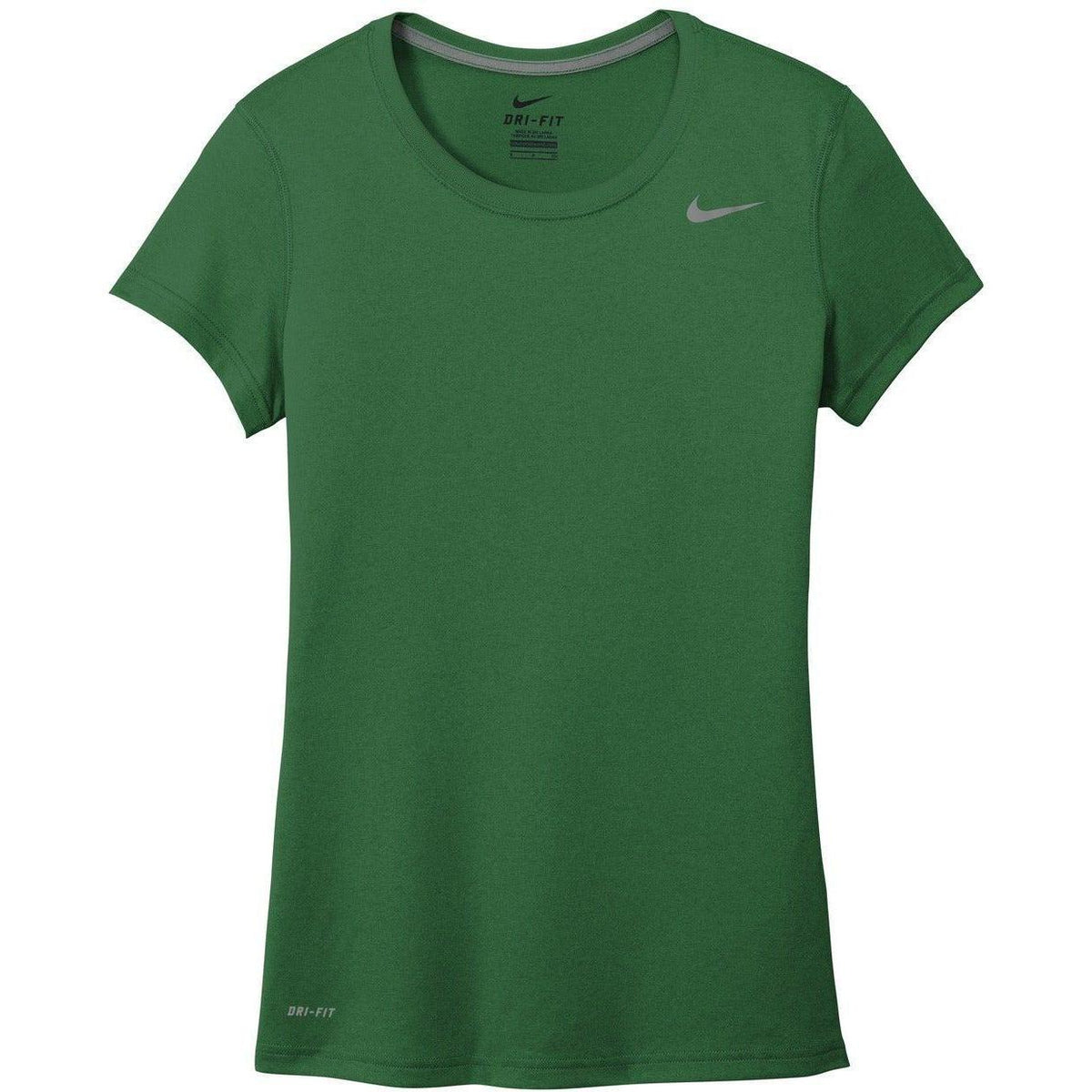 no-logo CLOSEOUT - NIKE Ladies Legend Tee-Polos-Nike-Gorge Green-S-Thread Logic