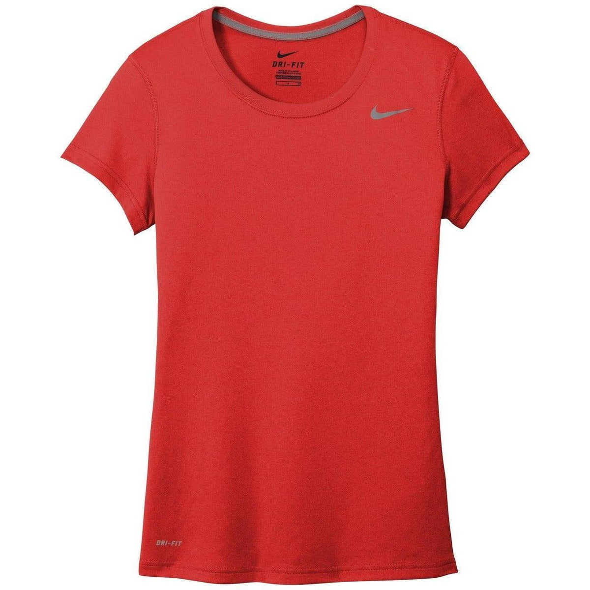 no-logo CLOSEOUT - NIKE Ladies Legend Tee-Polos-Nike-University Red-S-Thread Logic