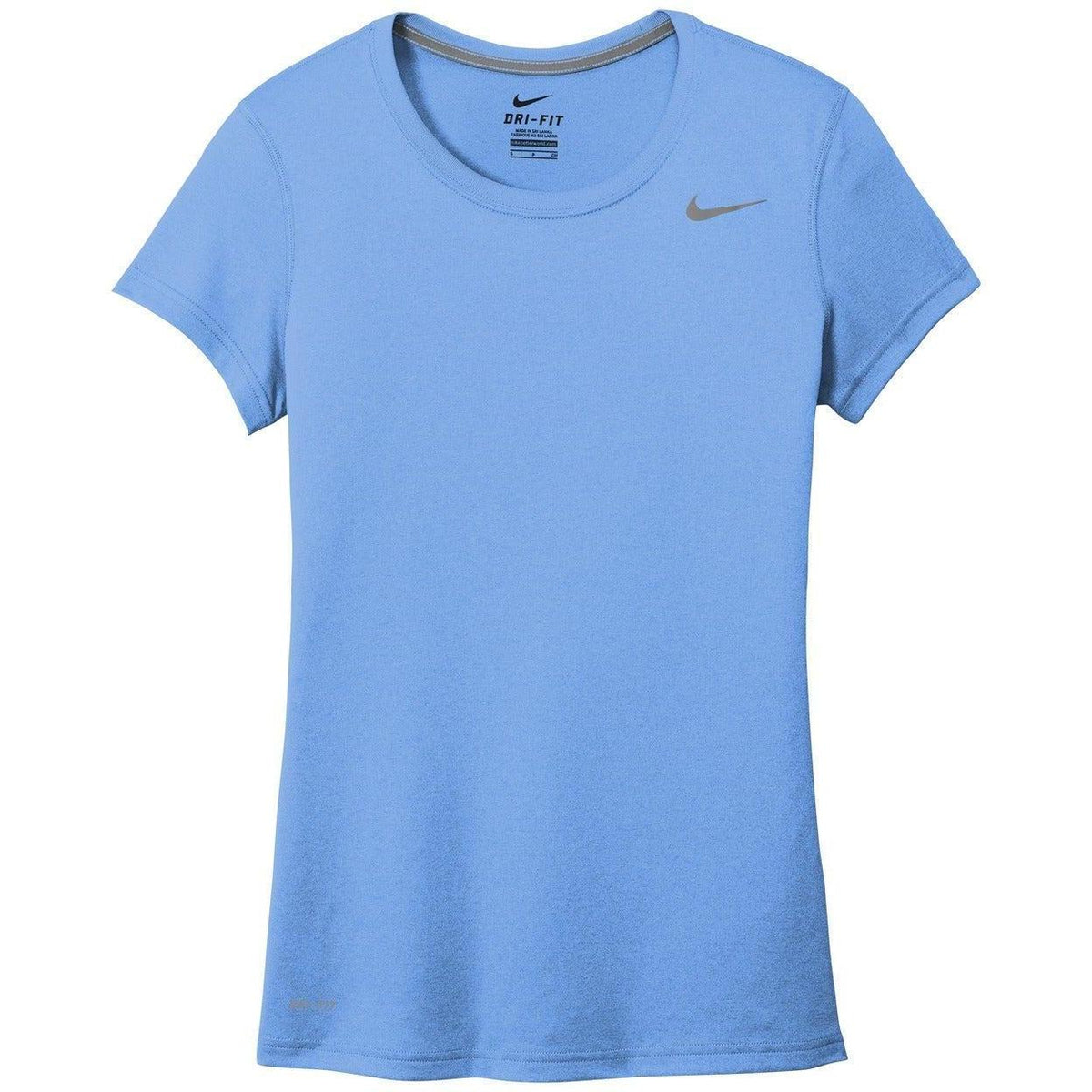 no-logo CLOSEOUT - NIKE Ladies Legend Tee-Polos-Nike-Valor Blue-S-Thread Logic