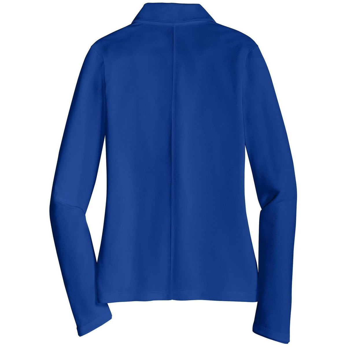 no-logo NIKE Women's Long Sleeve Dri-FIT Stretch Tech Polo-Polos-Nike-Thread Logic