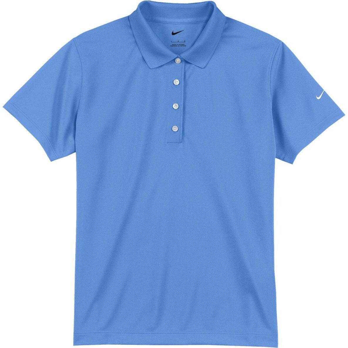 no-logo NIKE Women's Tech Basic Dri-FIT Polo-Regular-Nike-University Blue-S-Thread Logic