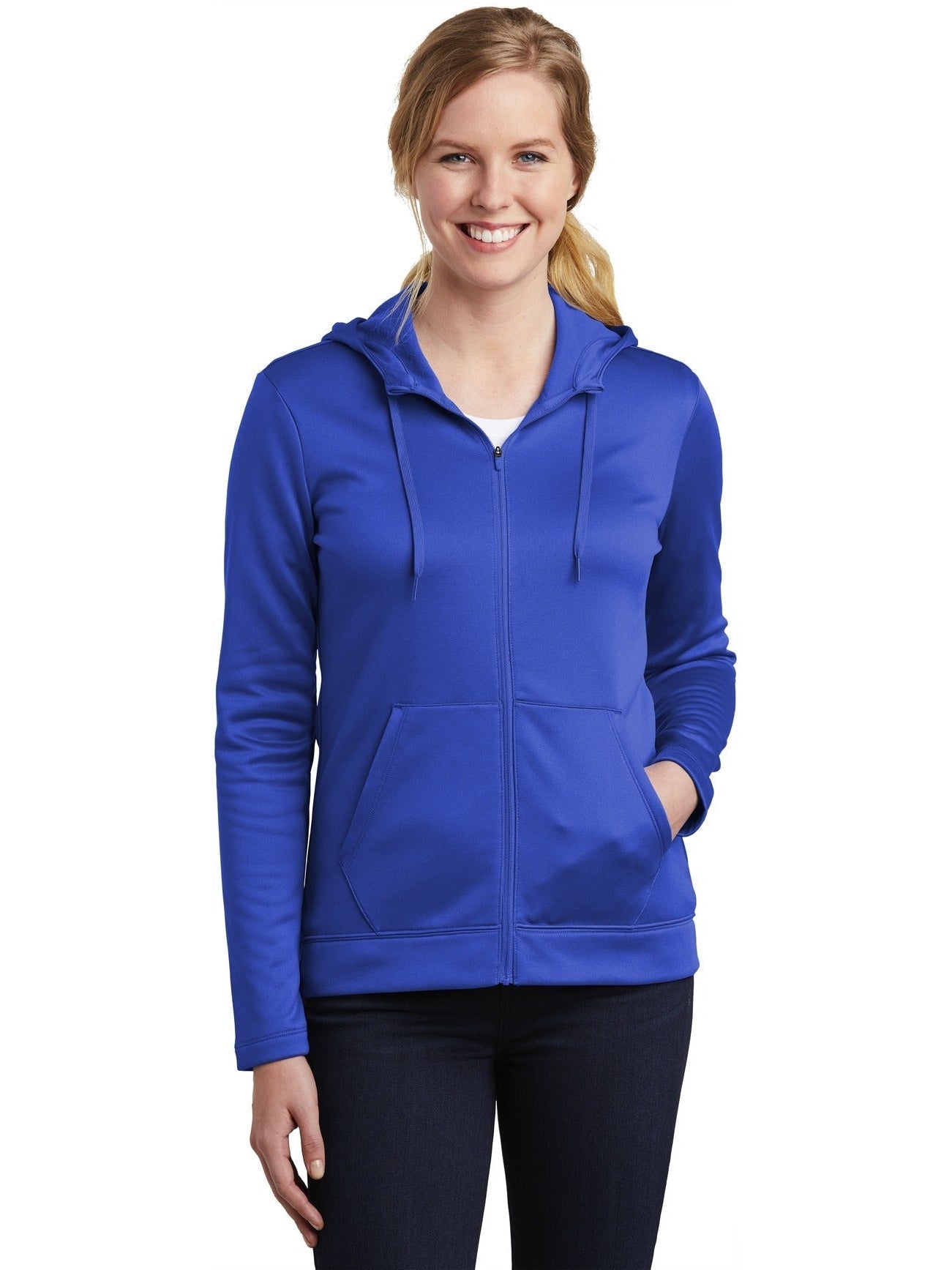 no-logo NIKE Ladies Therma-FIT Full-Zip Fleece Hoodie-Regular-NIKE-Thread Logic