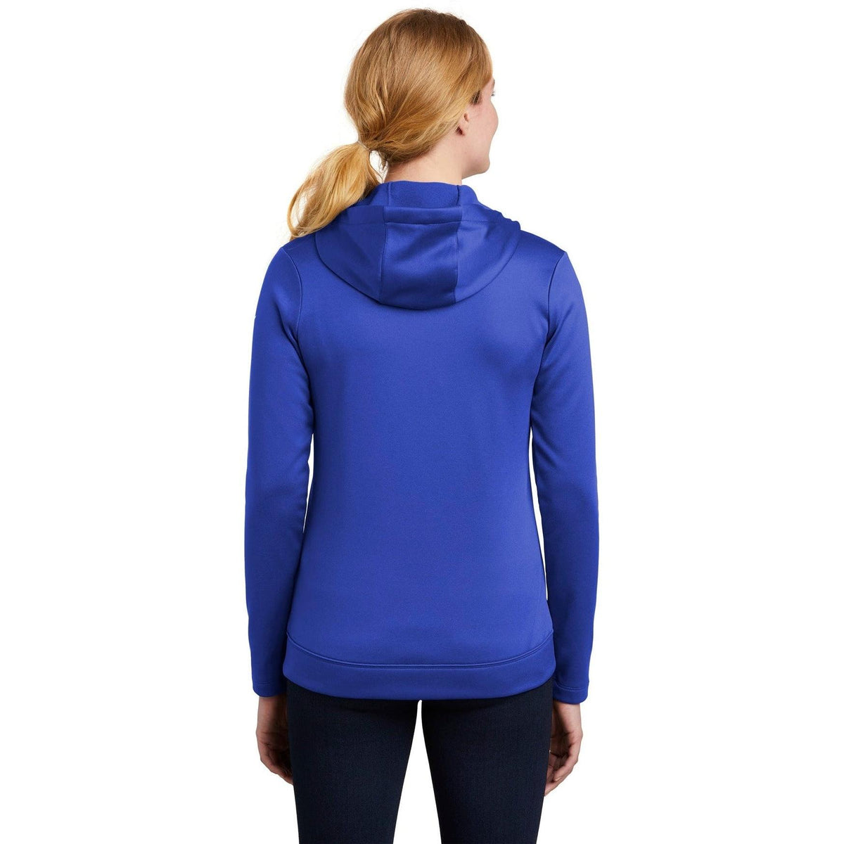 no-logo NIKE Women's Therma-FIT Full-Zip Fleece Hoodie-Full Zips-Nike-Thread Logic
