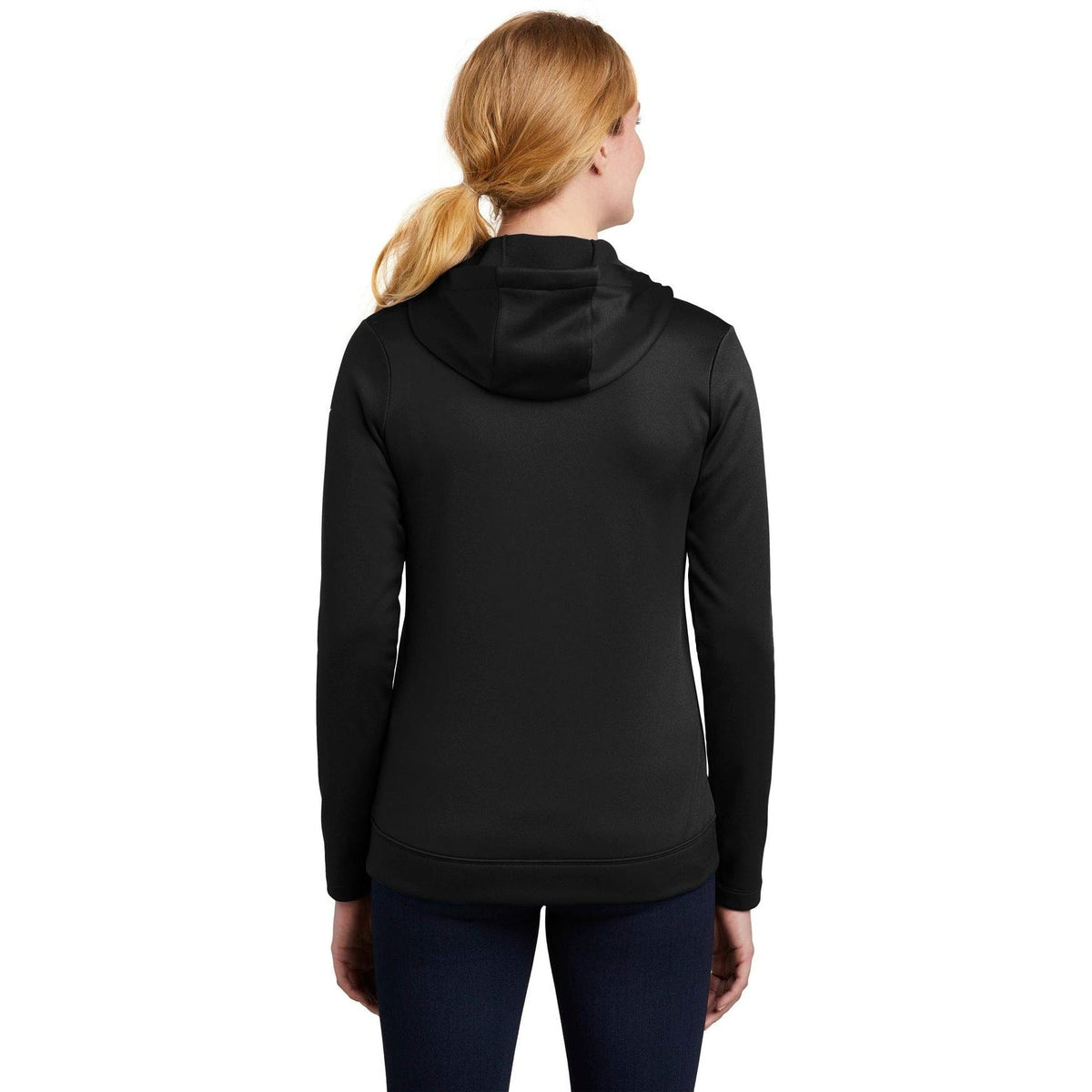 no-logo NIKE Women's Therma-FIT Full-Zip Fleece Hoodie-Full Zips-Nike-Thread Logic